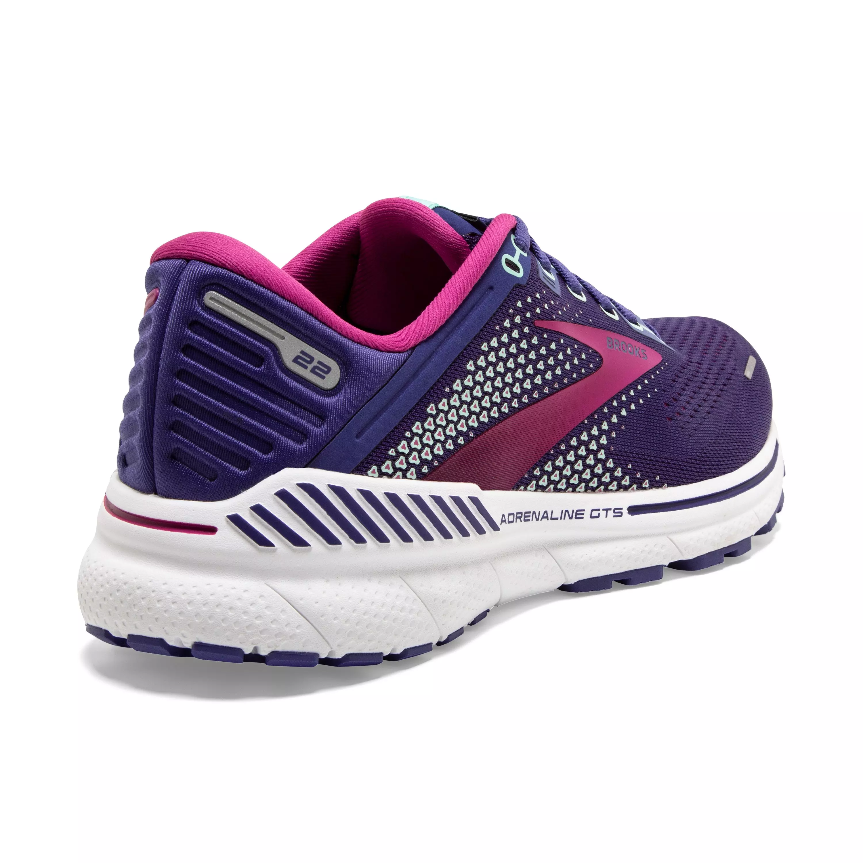 Brooks Adrenaline GTS 22 "Purple/Pink" Women's Running Shoe - PURPLE/PINK