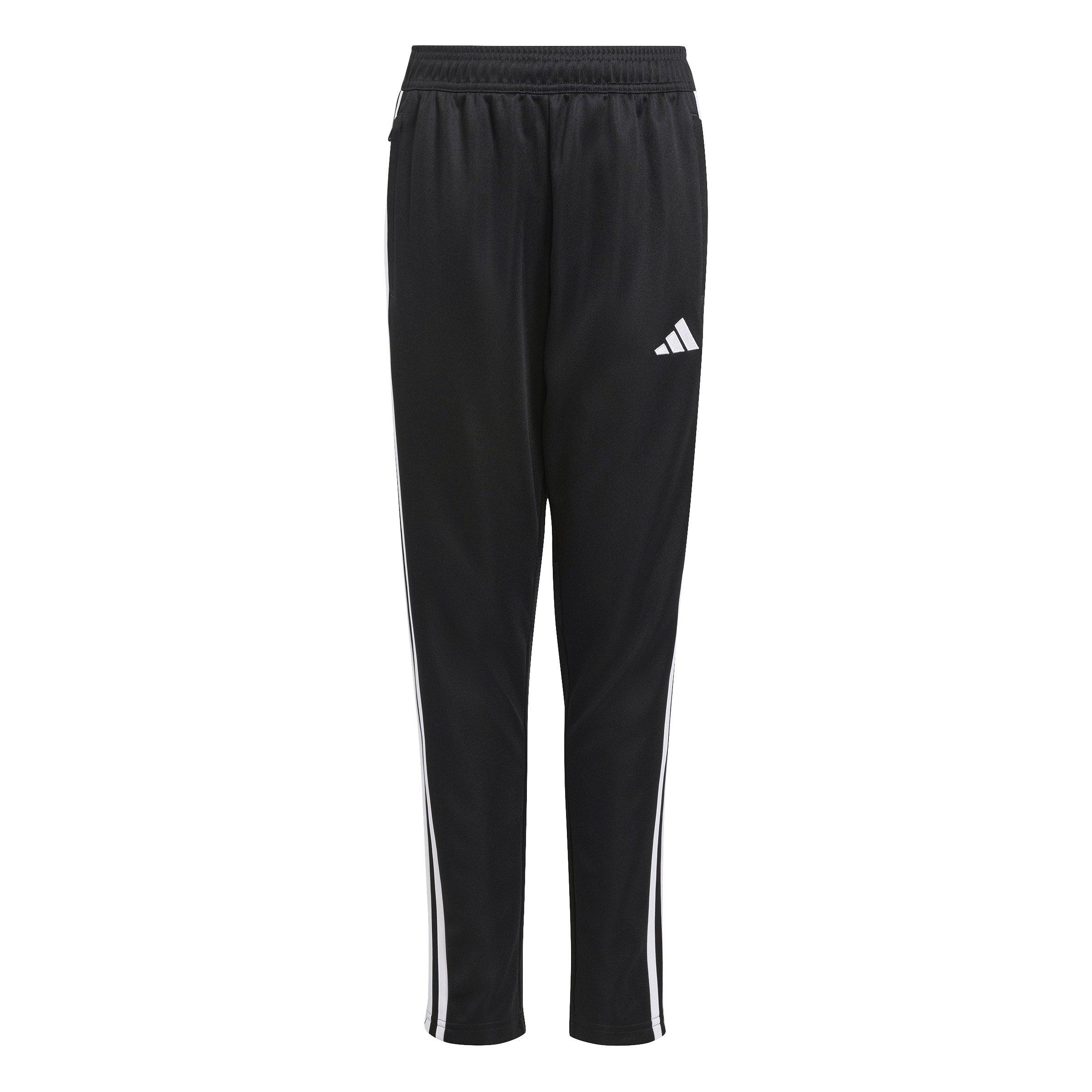 adidas Tiro 25 Essentials Training Big Kids' Black/White Tracksuit Bottoms