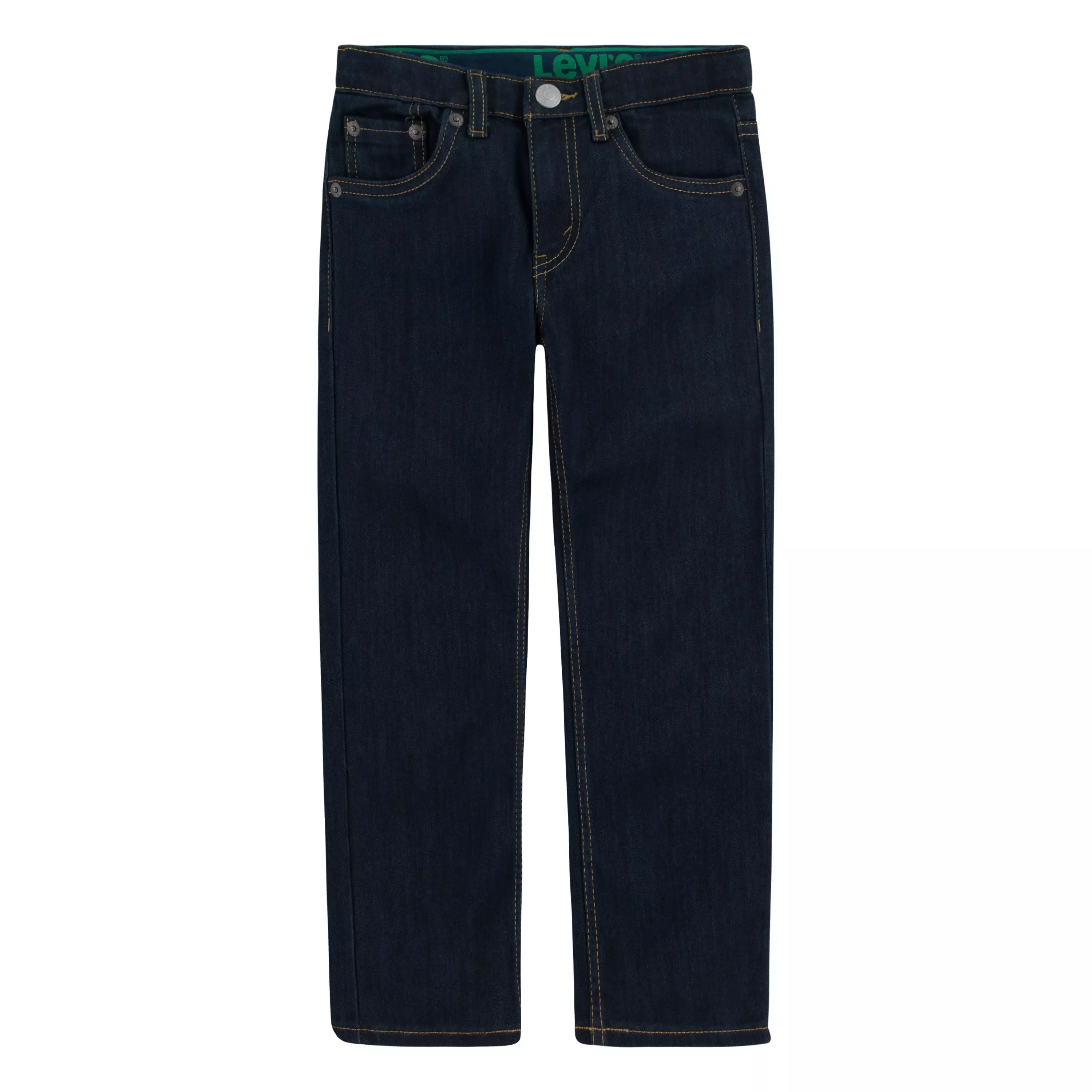Levi's 511 Eco-Soft Performance Slim Fit Dark Wash Little Boys' Dark Blue Denim Straight Jeans - DK BLUE