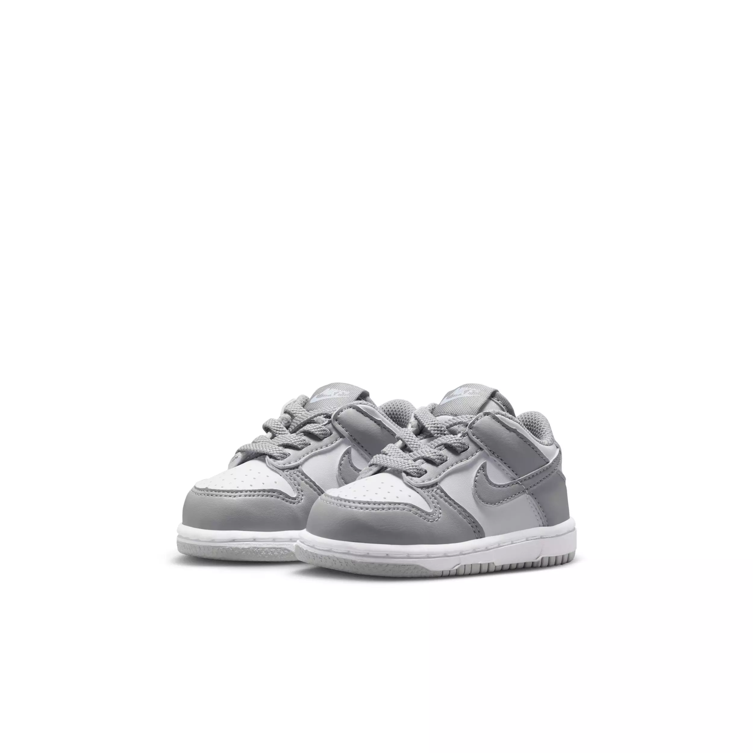 Nike Dunk Low "White/White/Light Smoke Grey" Infant Boys' Shoe - WHITE/WHITE/LLT GREY