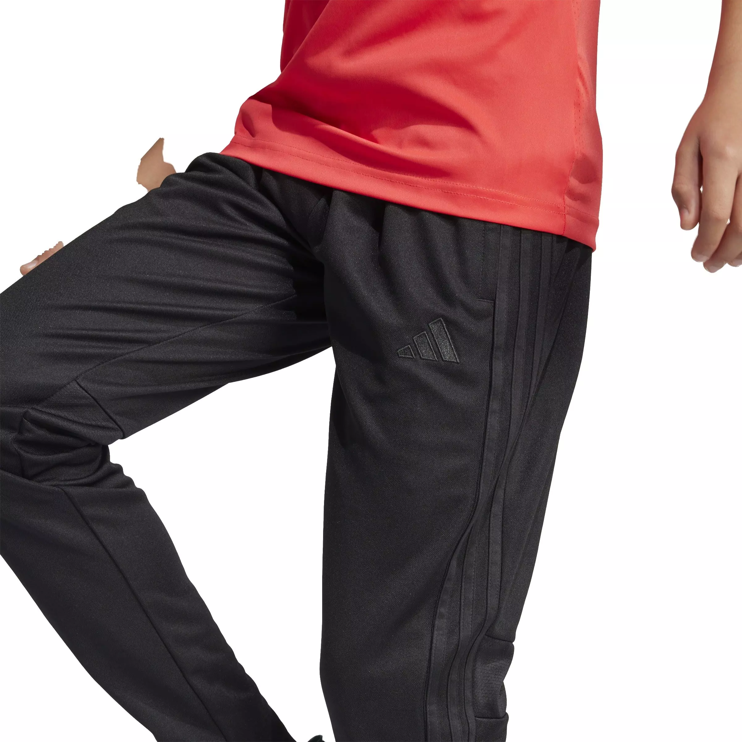 adidas Big Kids' Tiro 25 Essentials Training Tracksuit Bottoms - Black - BLACK