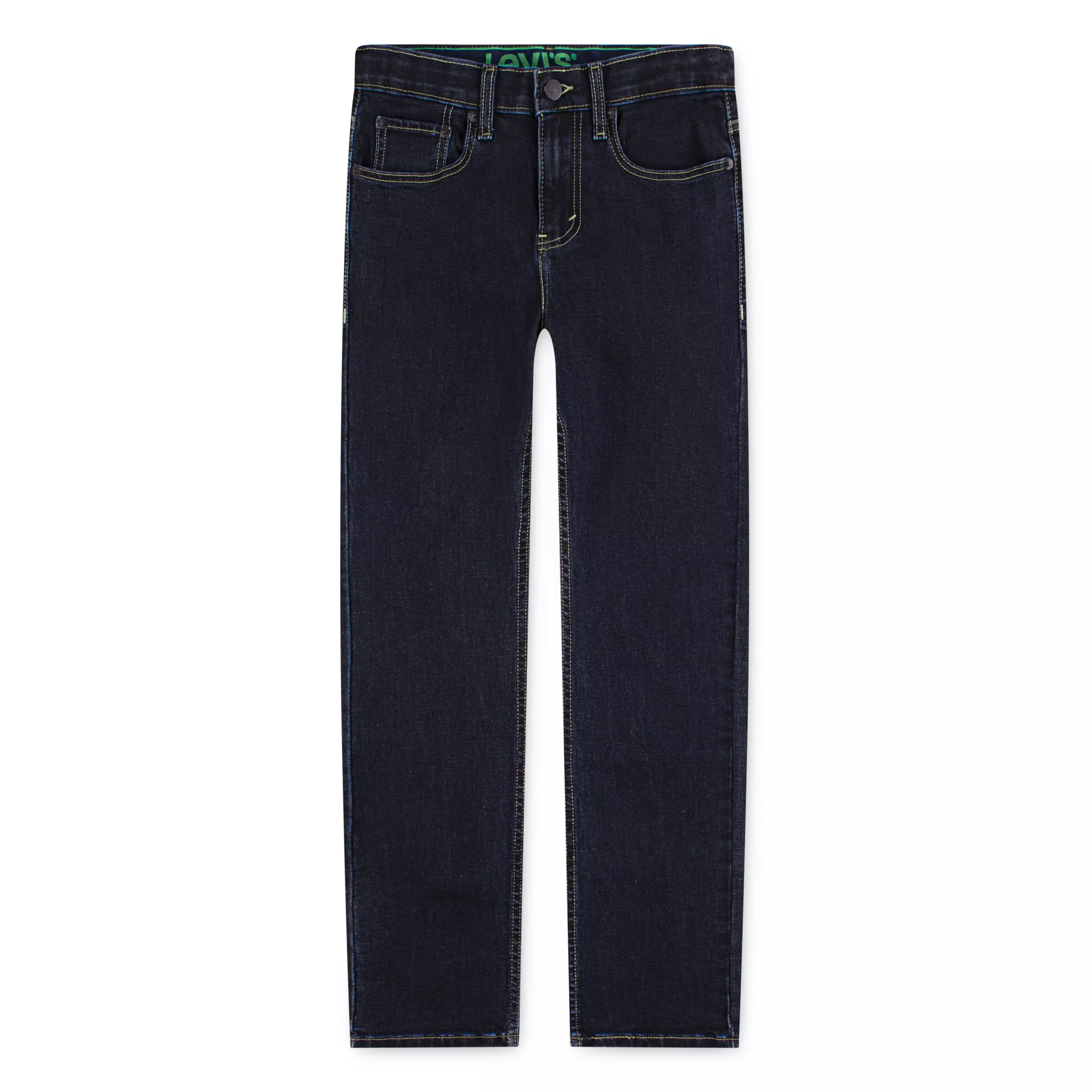 Levi's 511 Eco-Soft Performance Slim Fit Dark Wash Big Boys' Dark Blue Denim Straight Jeans - DK BLUE