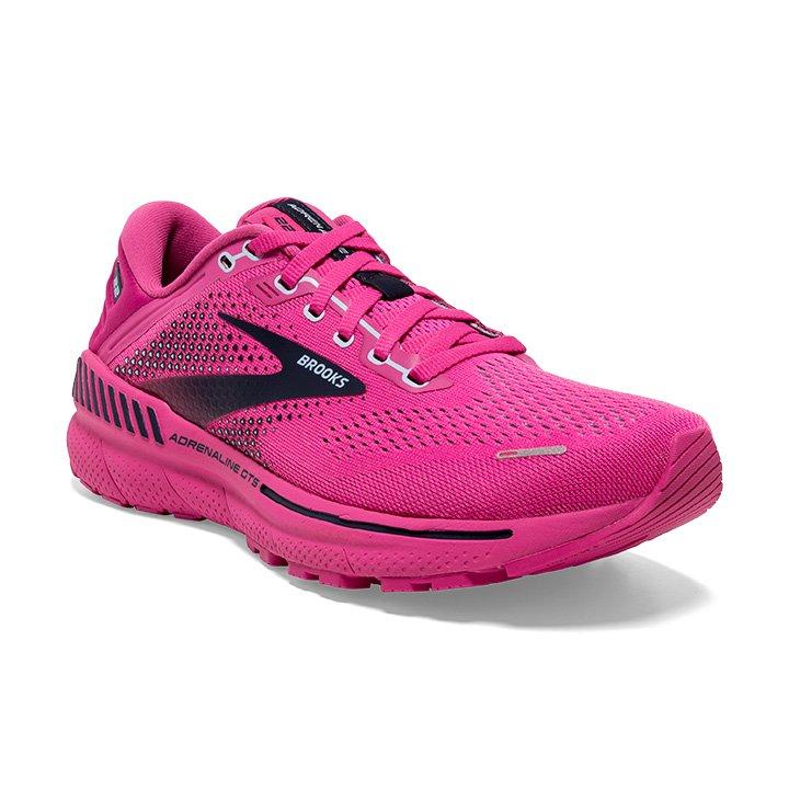 Brooks Adrenaline GTS 22 "Rose/Purple" Women's Running Shoe - ROSE/PURPLE Thumbnail View 3
