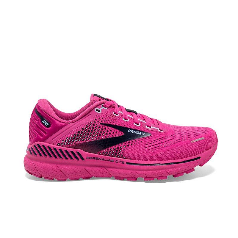 Brooks Adrenaline GTS 22 "Rose/Purple" Women's Running Shoe - ROSE/PURPLE Thumbnail View 1