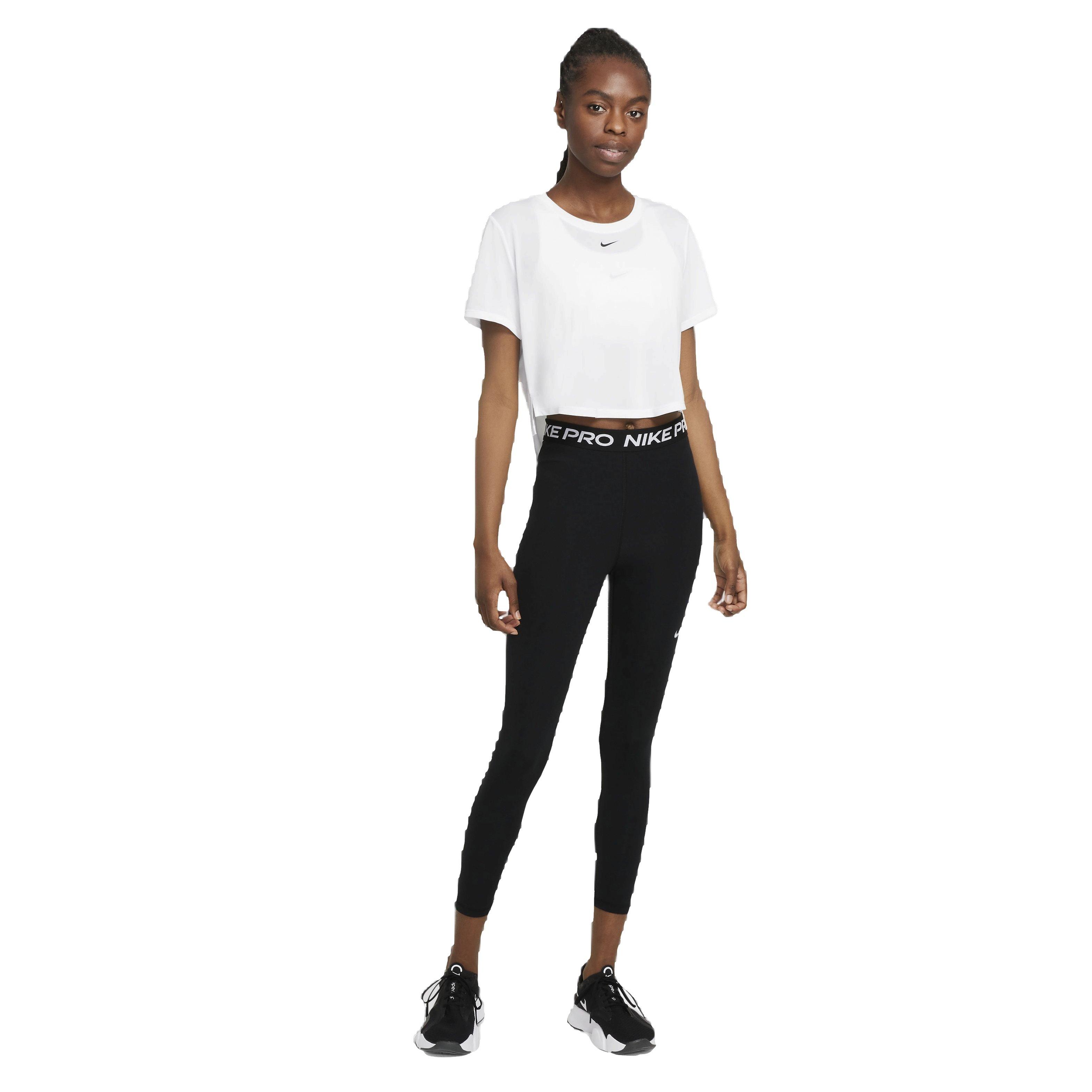 Nike Women's One Dri-FIT Standard Fit Short Sleeve Crop Top