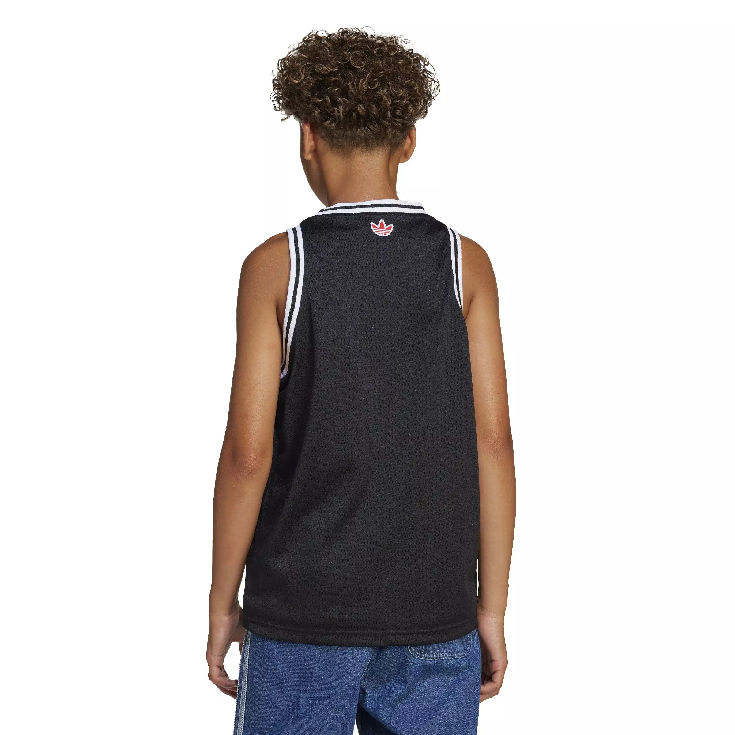 adidas Originals Big Boys' Tank Top - Black - BLACK