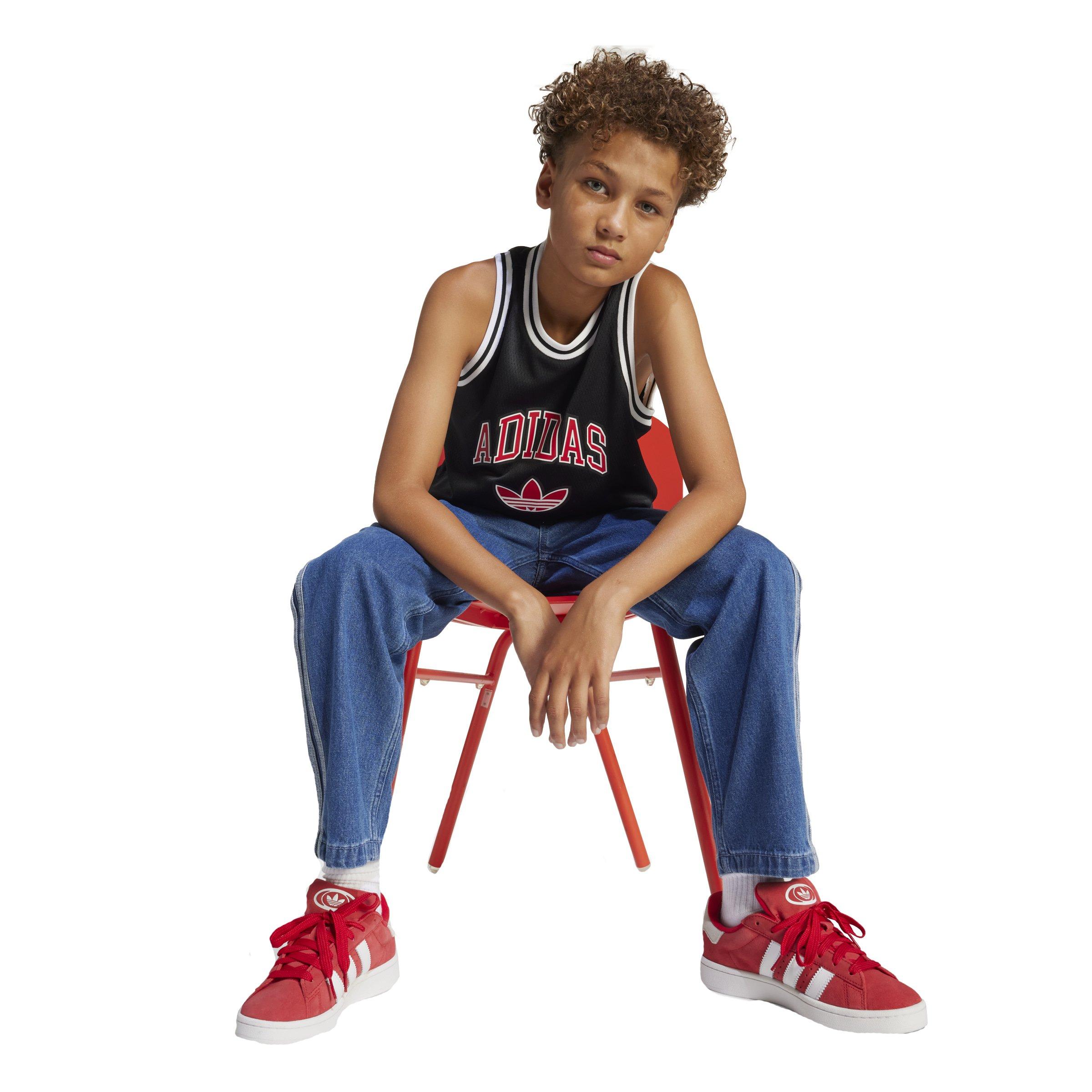 adidas Originals Big Boys' Black Tank Top