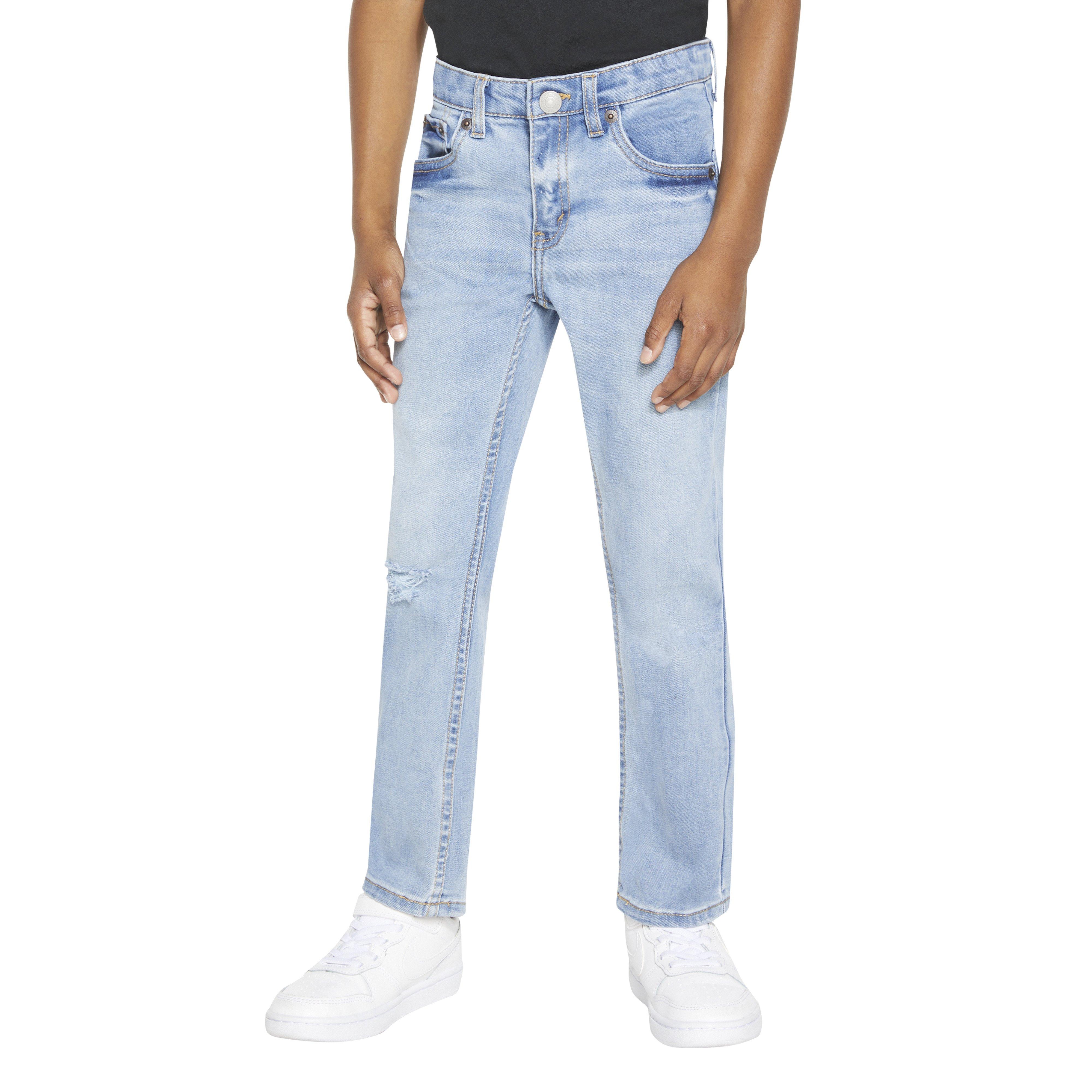 Levi's 511 Eco-Soft Performance Slim Fit Lt Wash Little Boys' Lt Blue Denim Straight Jeans - LT BLUE