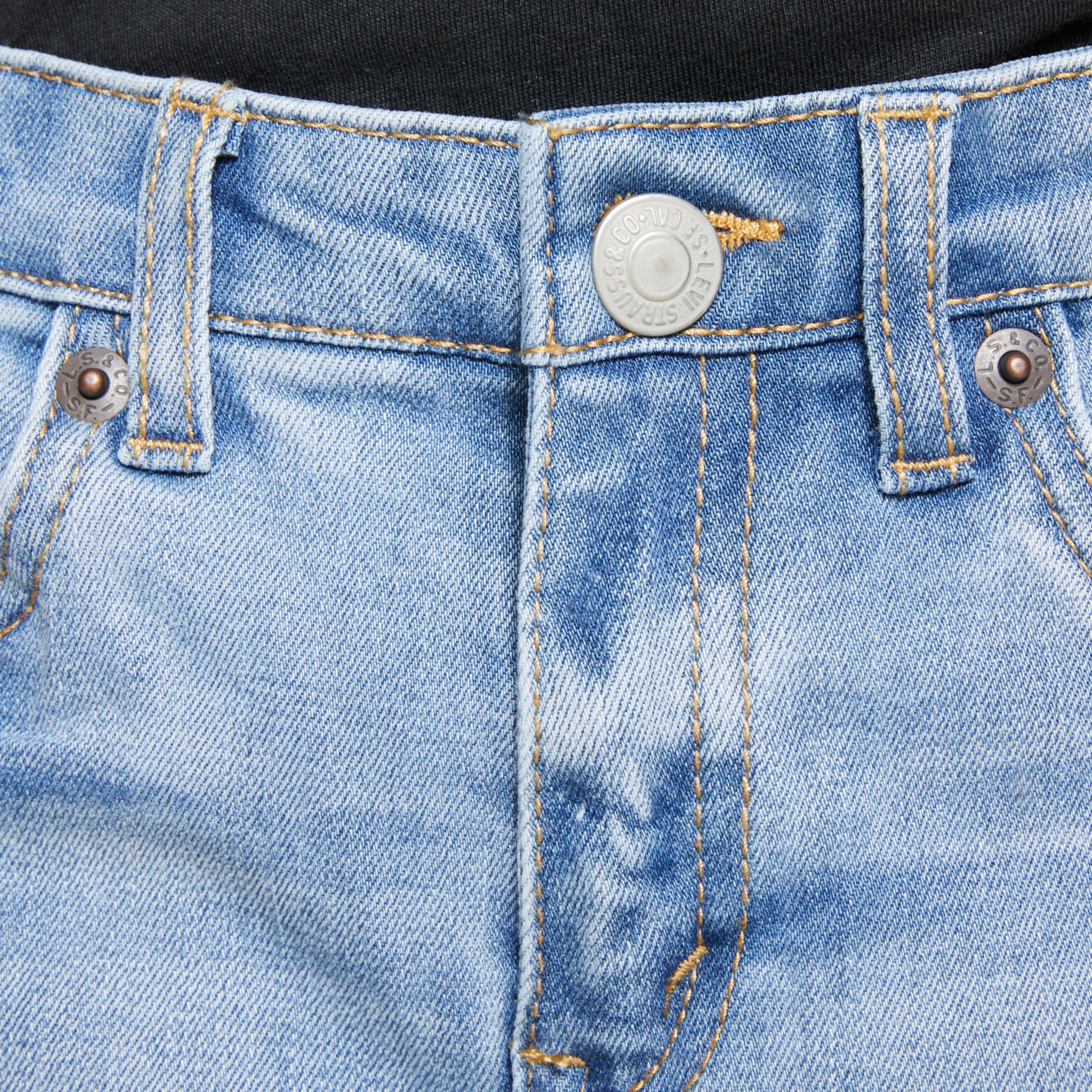 Levi's 511 Eco-Soft Performance Slim Fit Lt Wash Little Boys' Lt Blue Denim Straight Jeans - LT BLUE