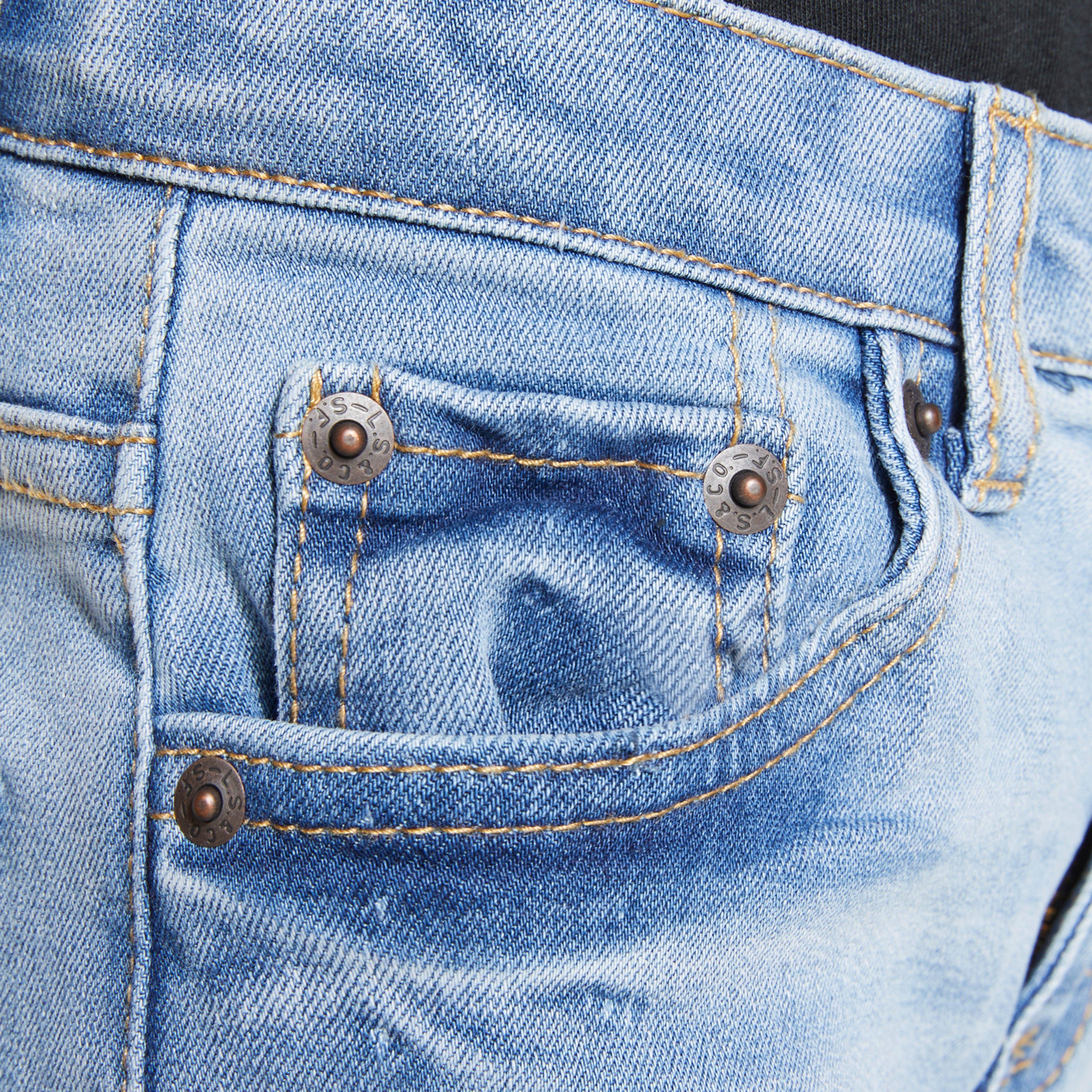 Levi's 511 Eco-Soft Performance Slim Fit Lt Wash Little Boys' Lt Blue Denim Straight Jeans - LT BLUE