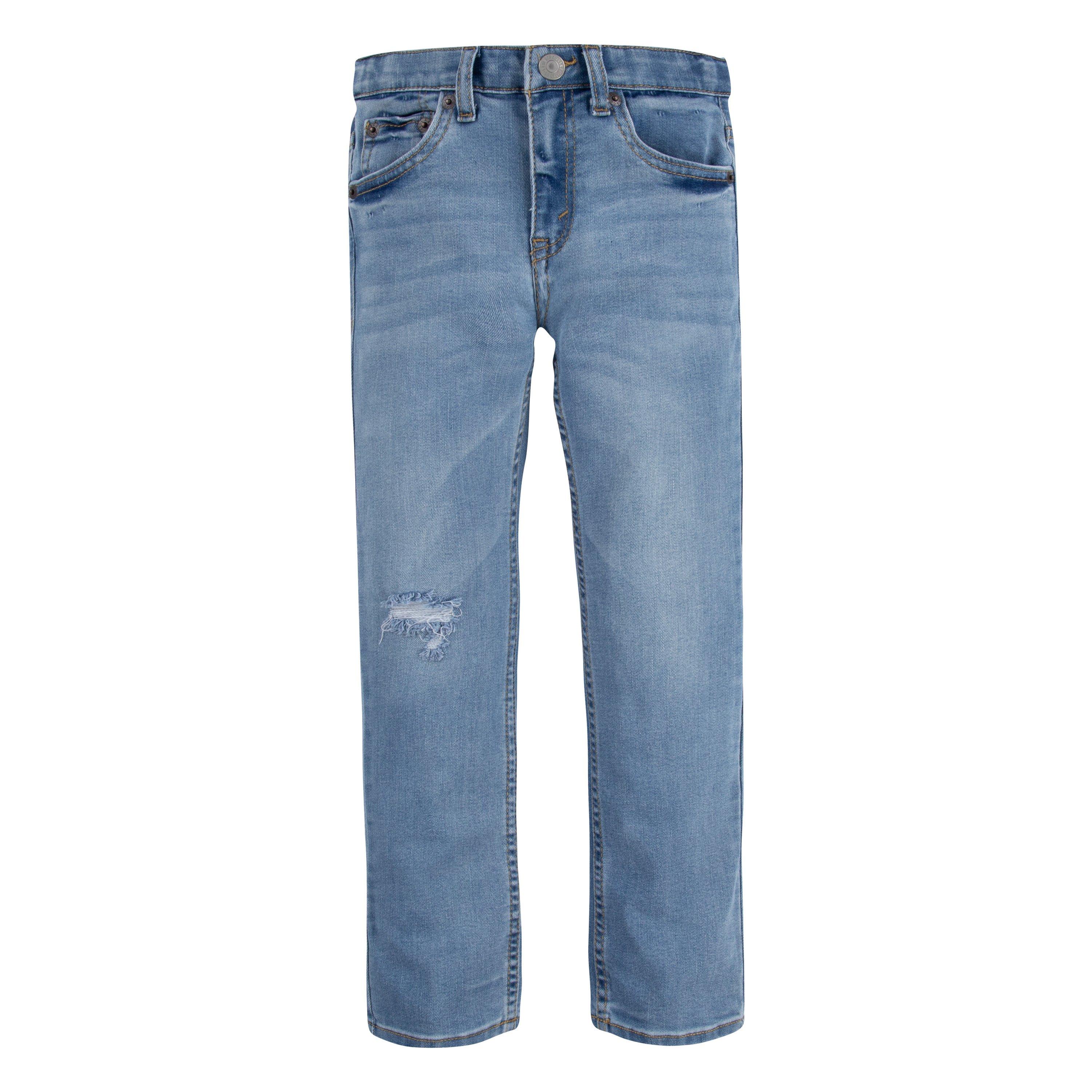 Levi's 511 Eco-Soft Performance Slim Fit Lt Wash Little Boys' Lt Blue Denim Straight Jeans - LT BLUE