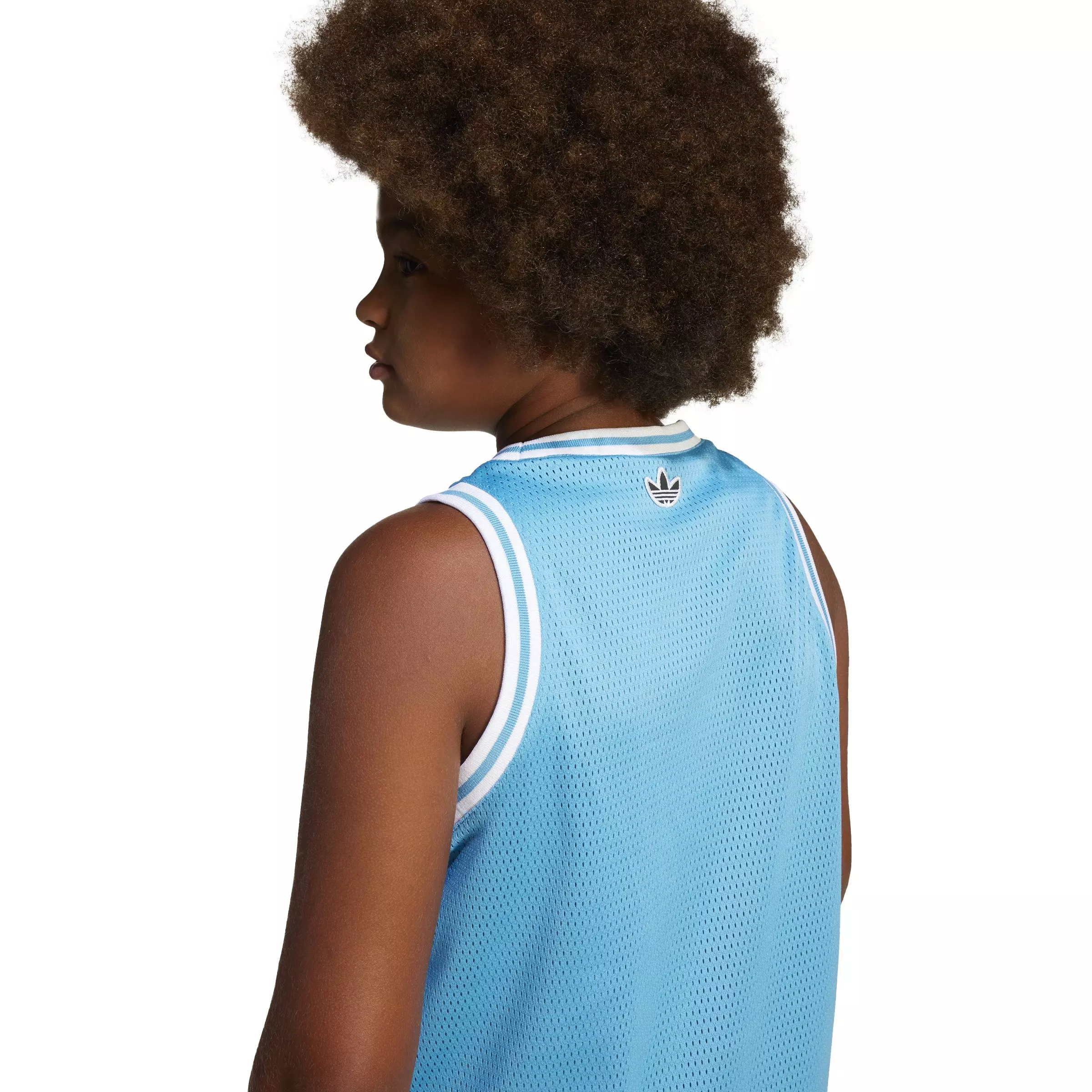 adidas Originals Big Boys' Tank Top - Blue - BLUE