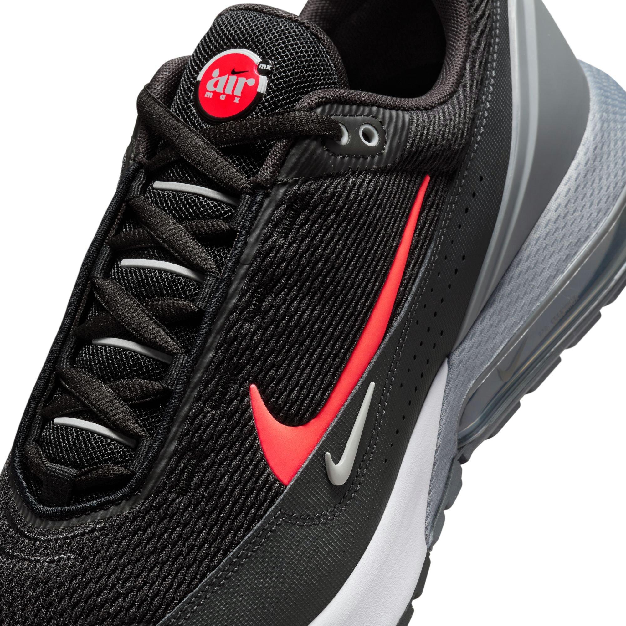 Nike Air Max Pulse "Black/Smoke Grey/Anthracite/Bright Crimson" Men's Shoe - BLACK/GREY/ANTHRACITE/CRIMSON Thumbnail View 7