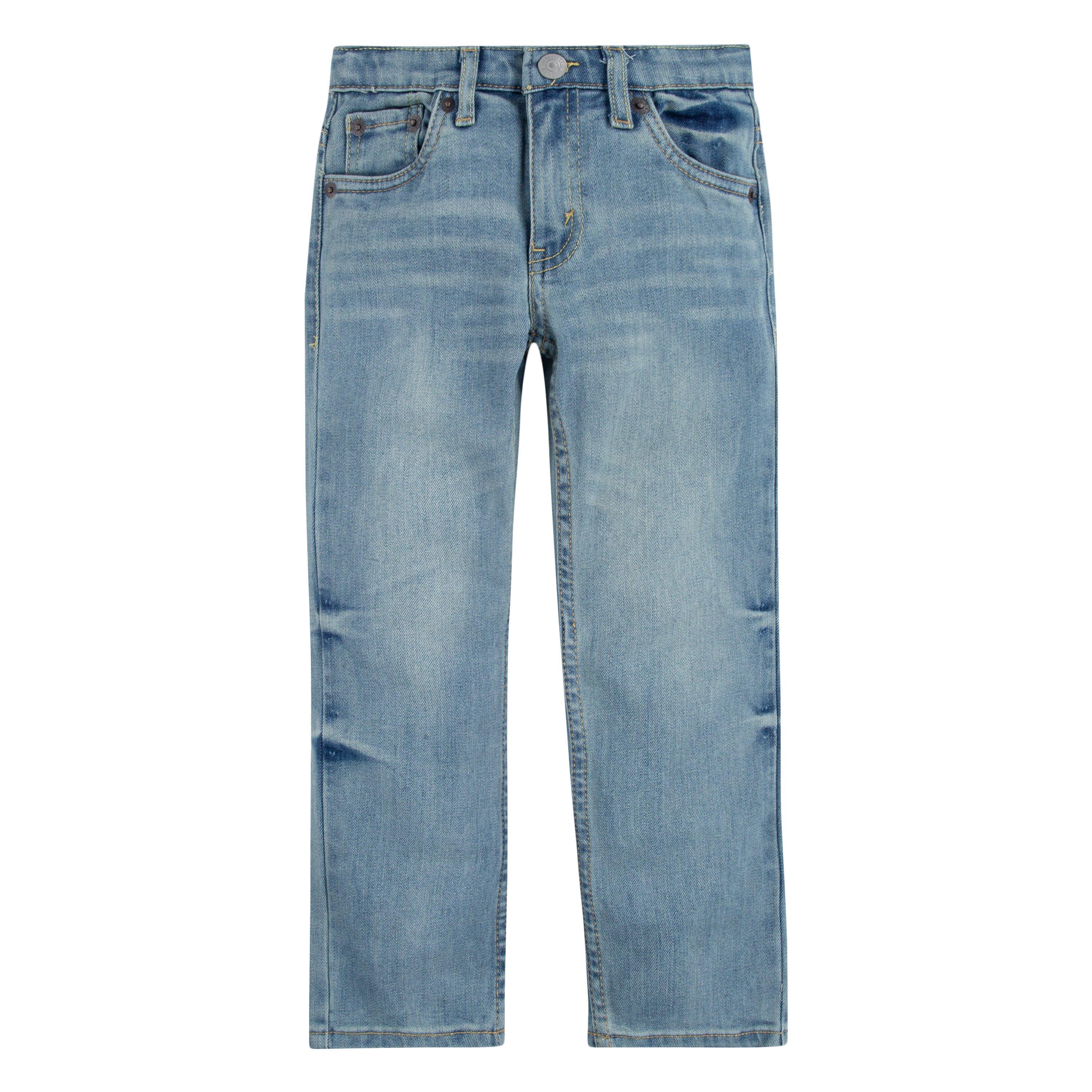 Levi's 511 Eco-Soft Performance Slim Fit Med Wash Little Boys' Dodger Blue Denim Jeans - DODGER BLUE Thumbnail View 8