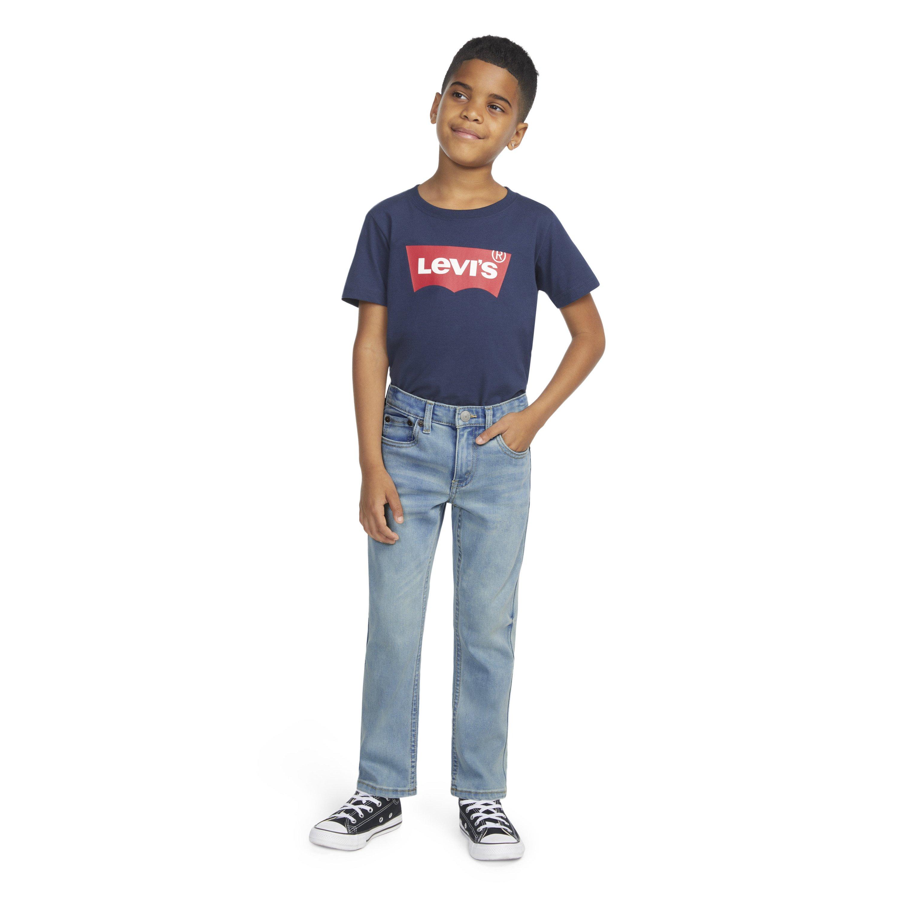 Levi's Little Boys' 511 Eco-Soft Performance Slim Fit Med Wash Dodger Blue Denim Jeans - DODGER BLUE Thumbnail View 10
