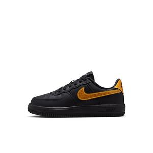 Nike Force 1 Low "Black/Laser Orange/Picante Red/Action Grape" Preschool Boys' Shoe - BLACK/ORANGE/RED/GRAPE