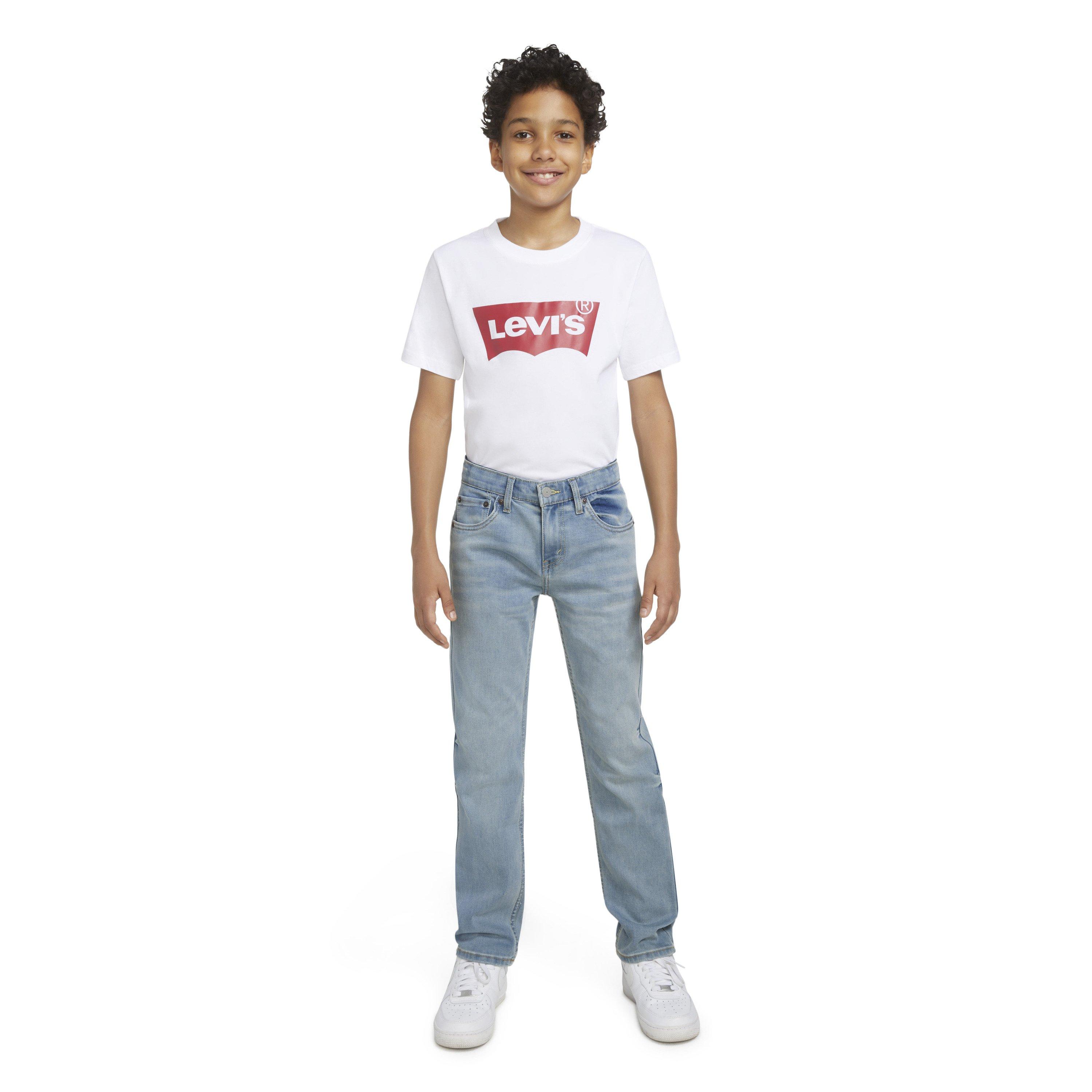 Levi's 511 Eco-Soft Performance Slim Fit Med Wash Big Boys' Dodger Blue Denim Jeans - DODGER BLUE Thumbnail View 12