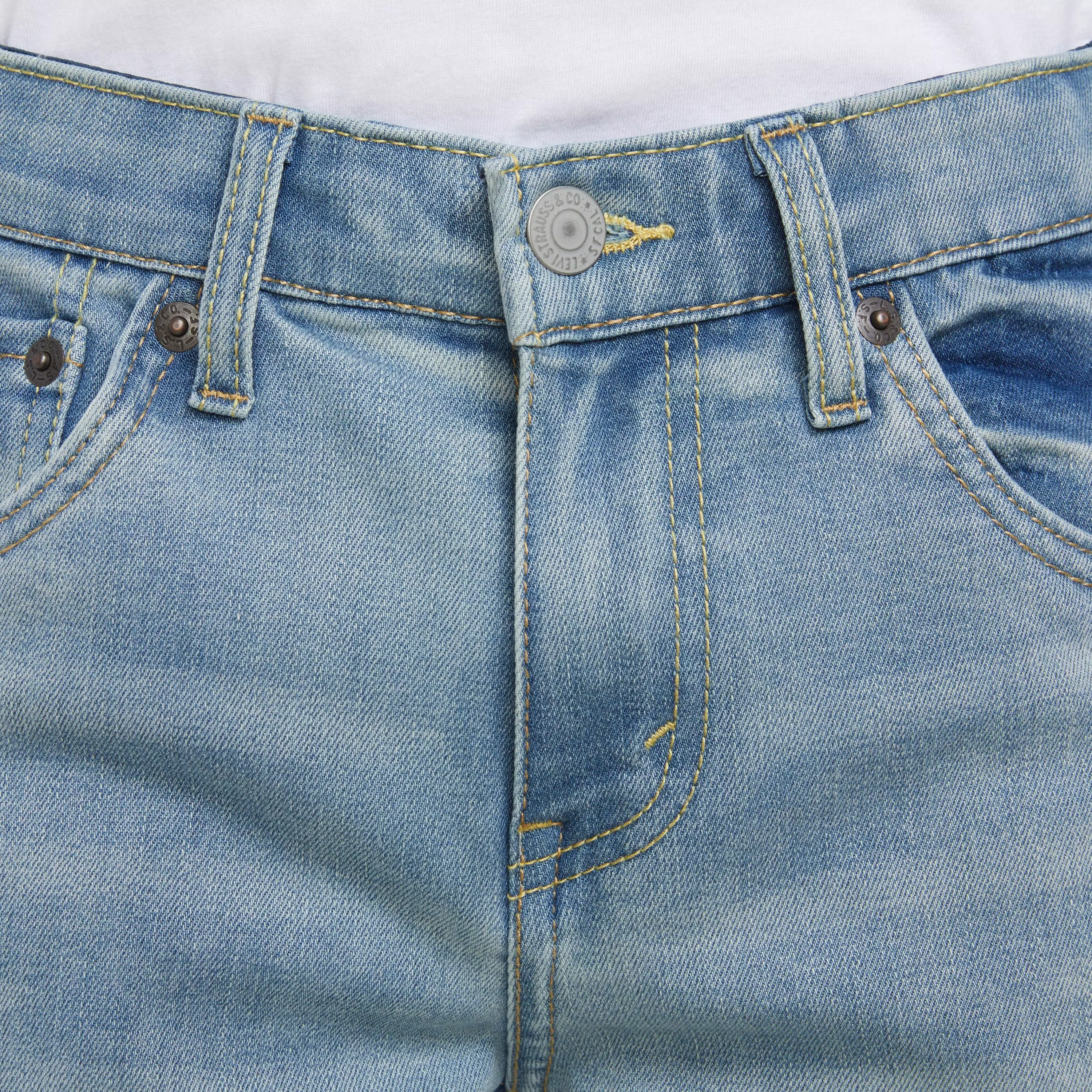 Levi's 511 Eco-Soft Performance Slim Fit Med Wash Big Boys' Dodger Blue Denim Jeans - DODGER BLUE