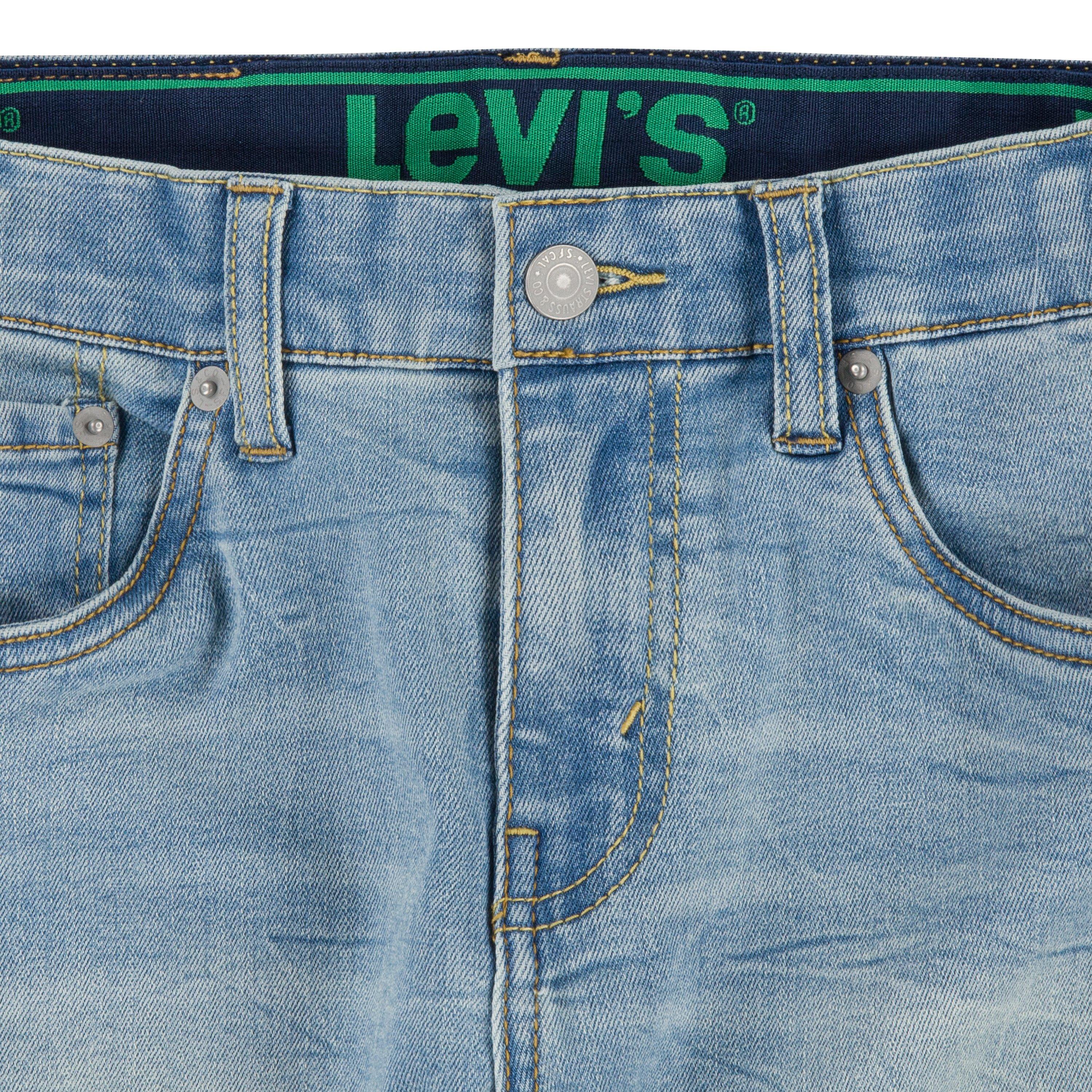 Levi's 511 Eco-Soft Performance Slim Fit Med Wash Big Boys' Dodger Blue Denim Jeans - DODGER BLUE Thumbnail View 6