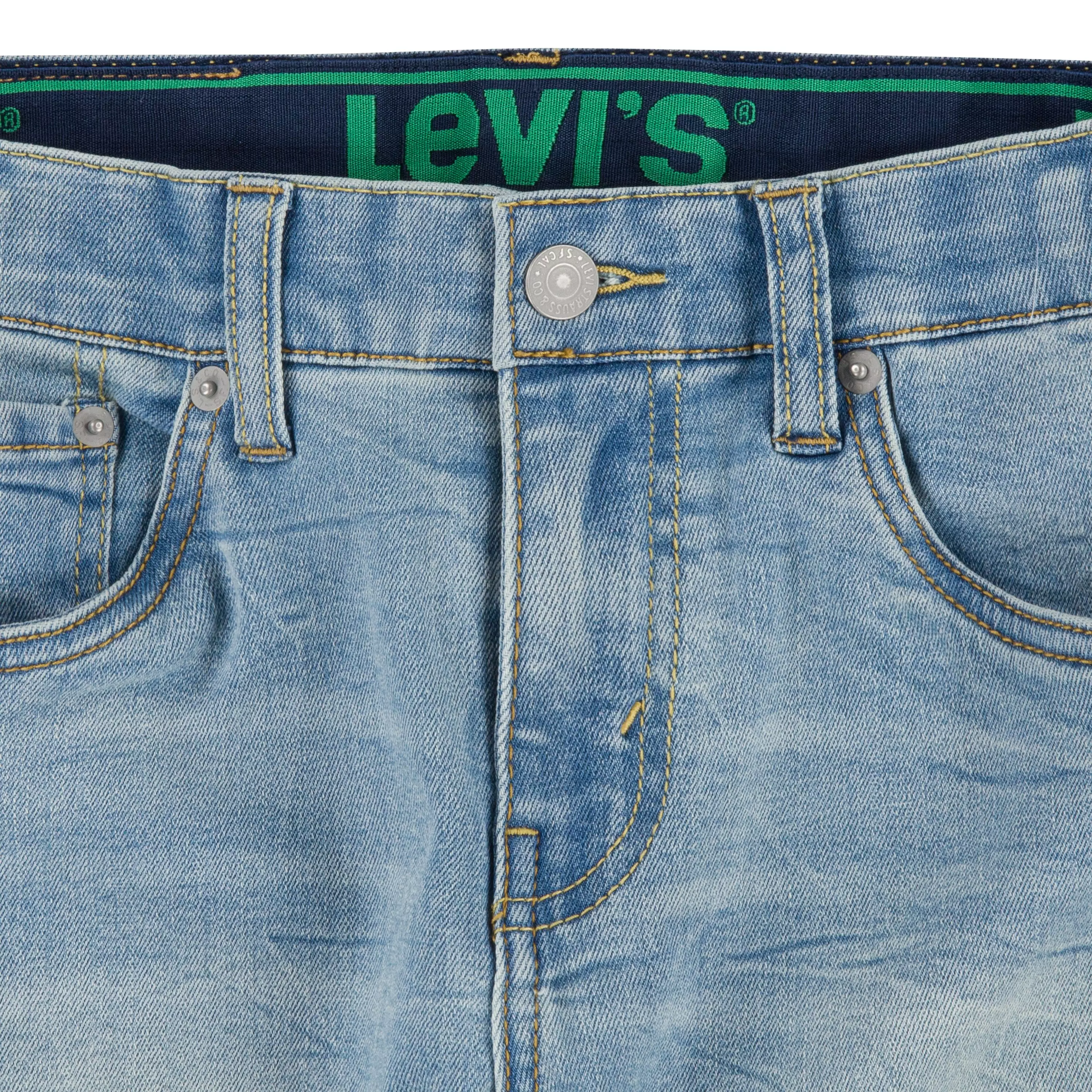 Levi's 511 Eco-Soft Performance Slim Fit Med Wash Big Boys' Dodger Blue Denim Jeans - DODGER BLUE