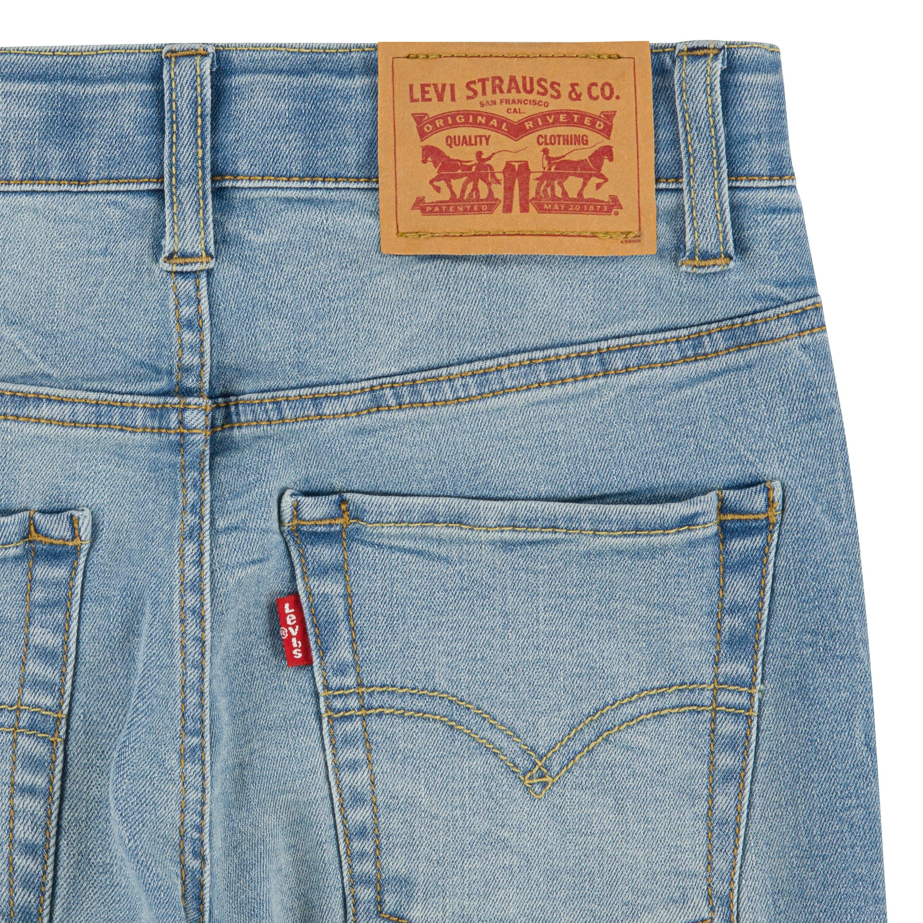 Levi's Big Boys' 511 Eco-Soft Performance Slim Fit Med Wash Dodger Blue Denim Jeans - DODGER BLUE Thumbnail View 8