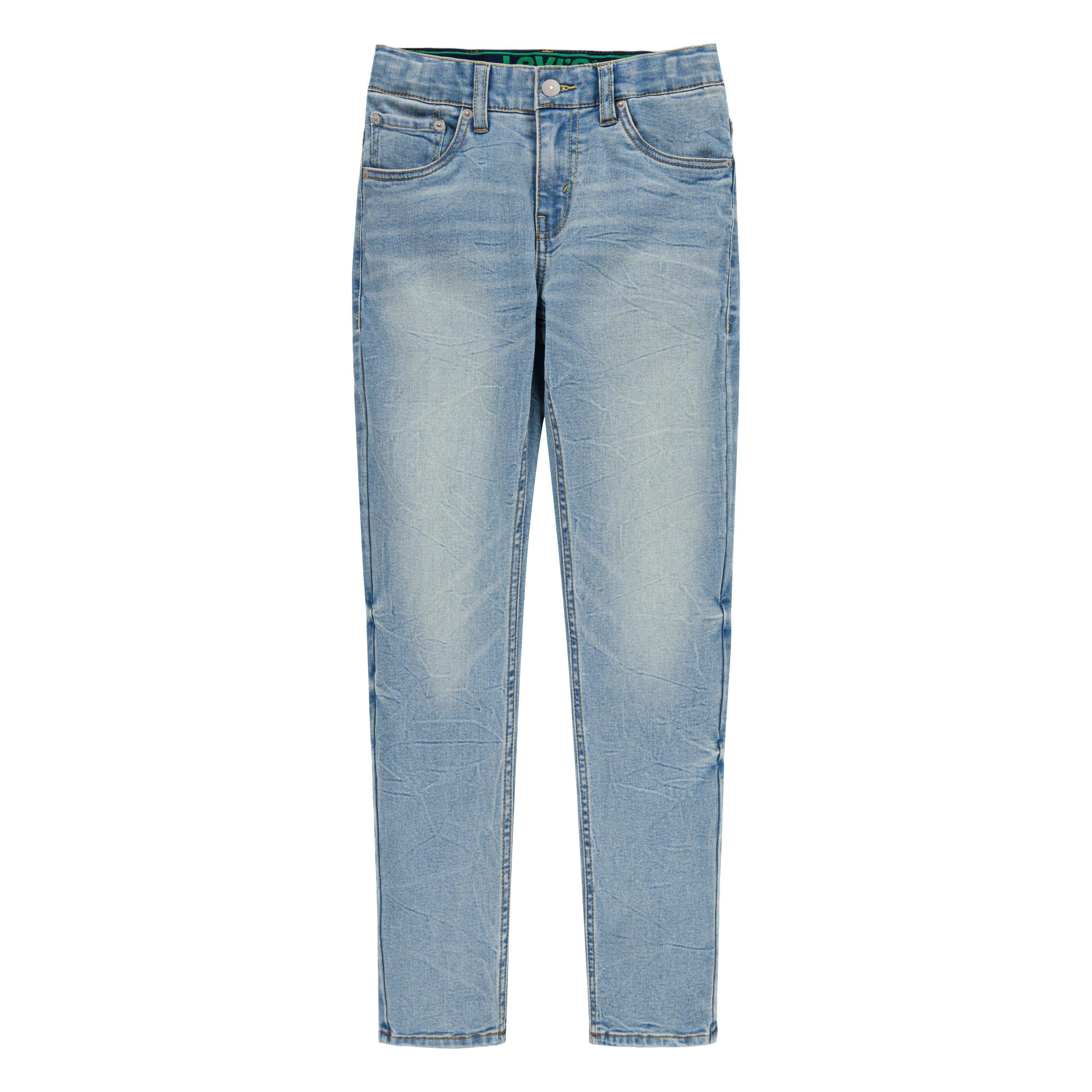 Levi's Big Boys' 511 Eco-Soft Performance Slim Fit Med Wash Dodger Blue Denim Jeans - DODGER BLUE Thumbnail View 10