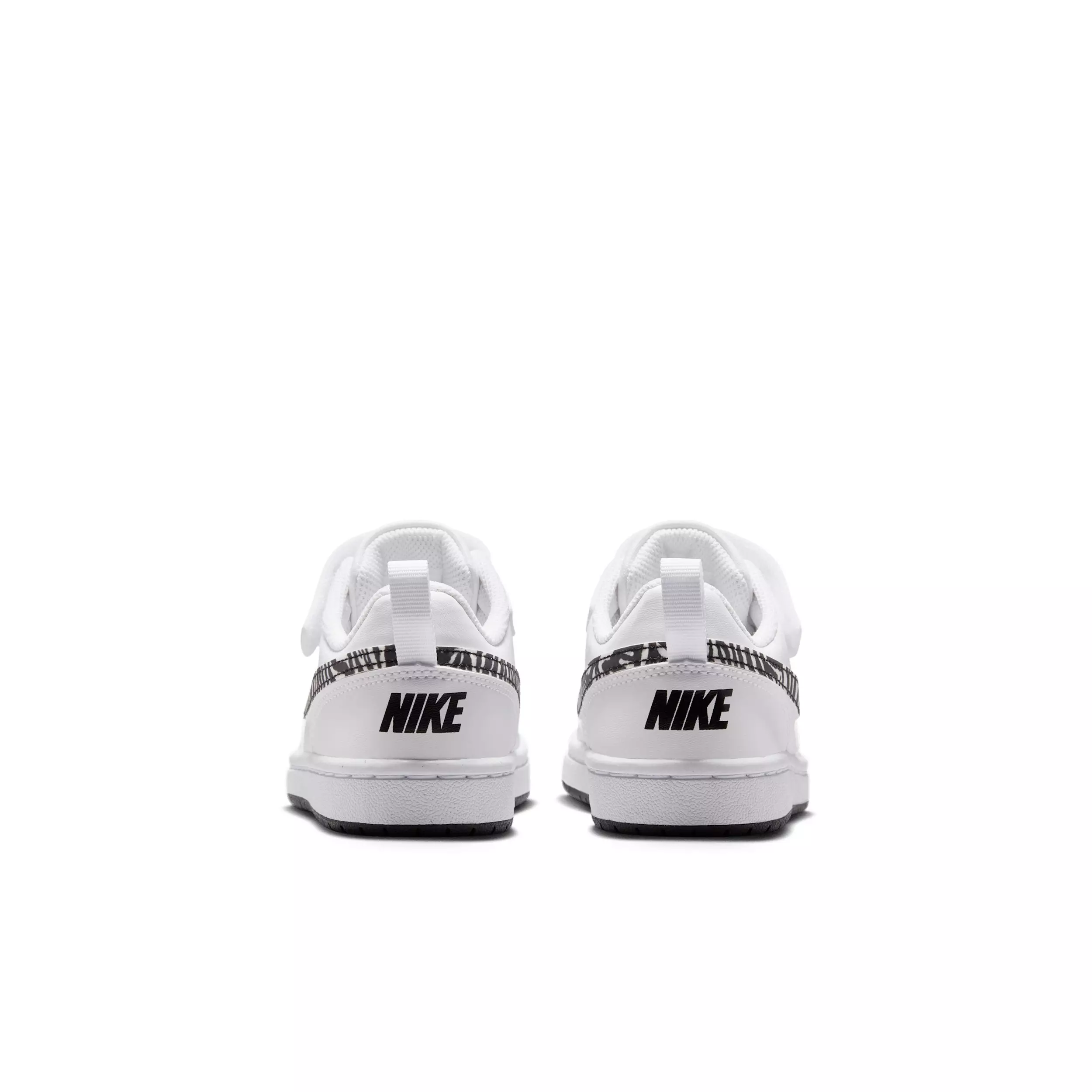 Nike Court Borough Low "White/Black" Preschool Boys' Shoe - WHITE/BLACK