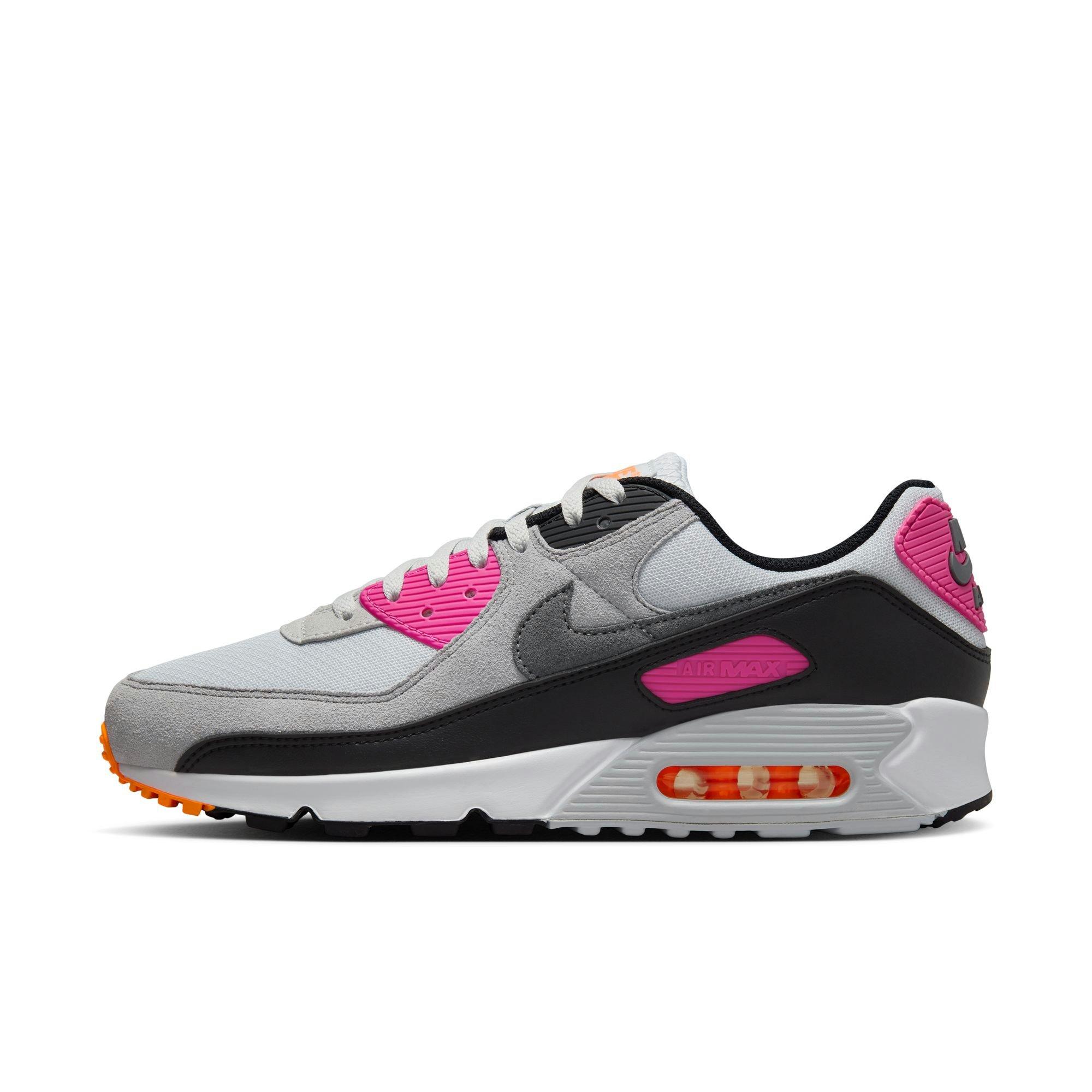 Nike Air Max 90 "Pure Platinum/Cool Grey/Alchemy Pink" Men's Shoe - SILVER/PINK Thumbnail View 3
