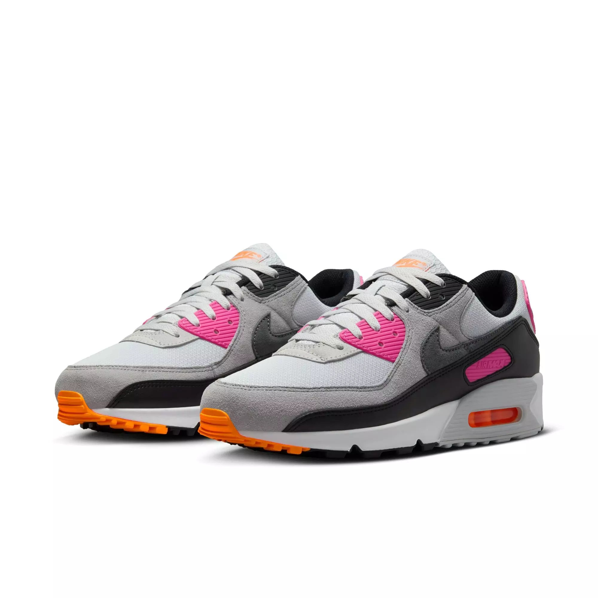 Nike Air Max 90 "Pure Platinum/Cool Grey/Alchemy Pink" Men's Shoe - SILVER/PINK
