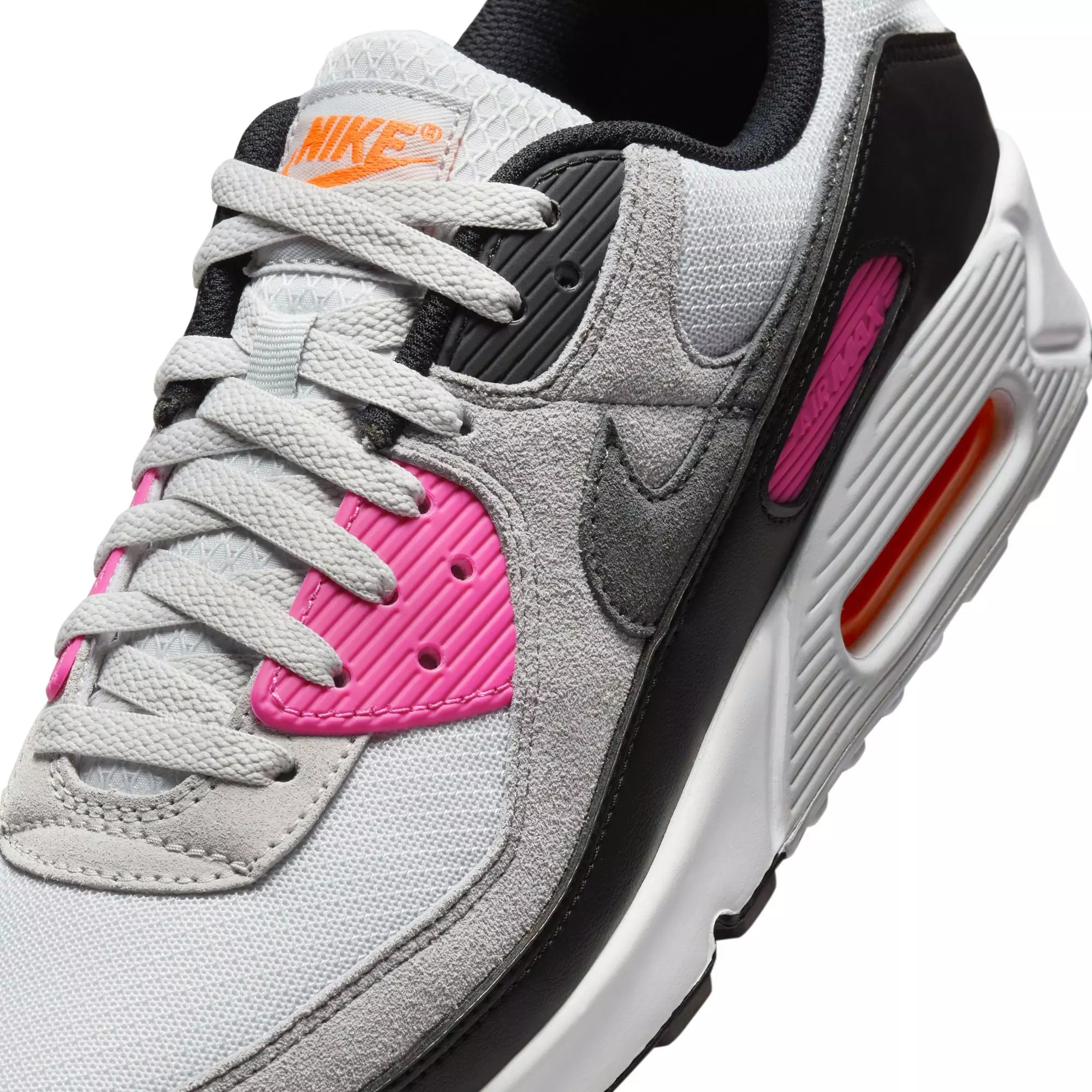 Nike Air Max 90 "Pure Platinum/Cool Grey/Alchemy Pink" Men's Shoe - SILVER/PINK