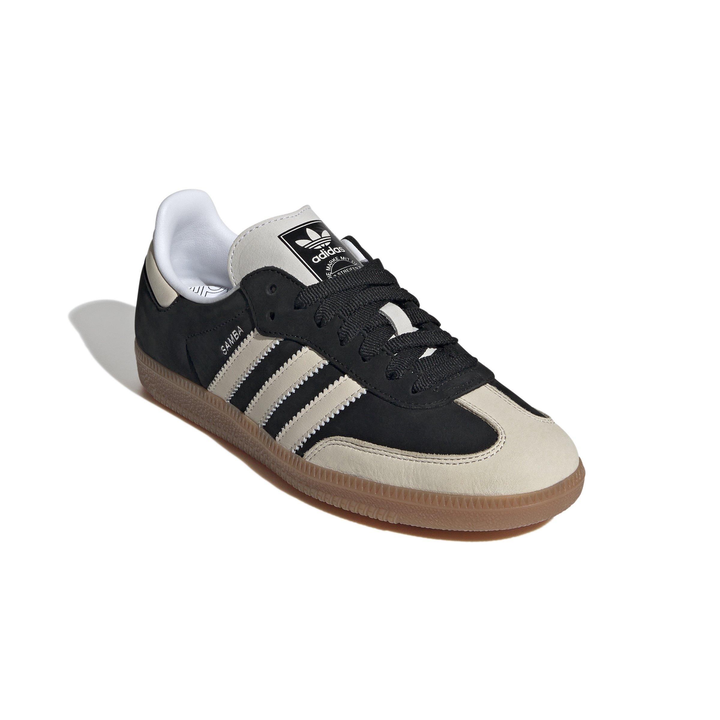 adidas Originals Samba OG "Core Black/Wonder White/Silver Metallic" Women's Shoe - BLACK/WHITE/SILVER Thumbnail View 3