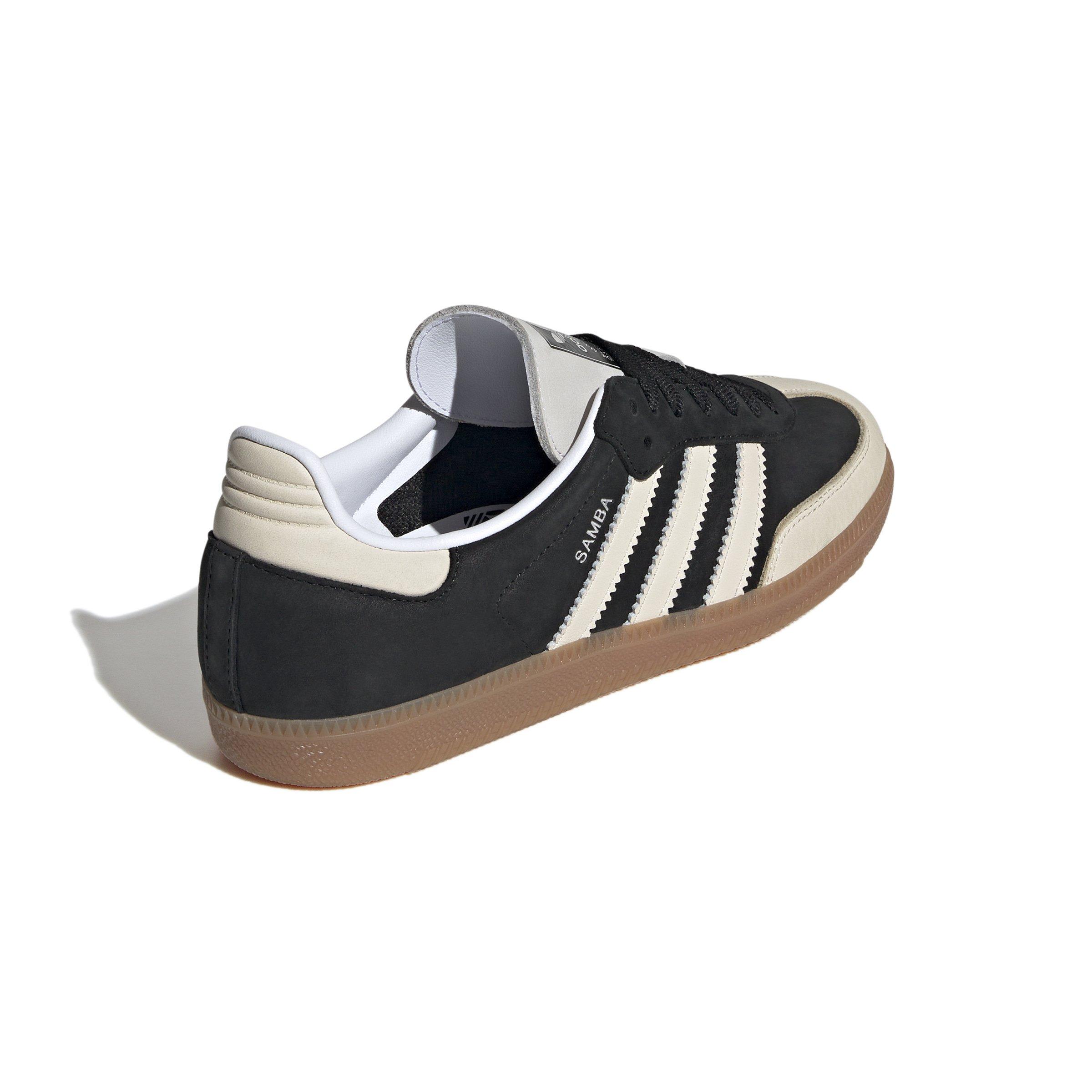 adidas Originals Samba OG "Core Black/Wonder White/Silver Metallic" Women's Shoe - BLACK/WHITE/SILVER Thumbnail View 4