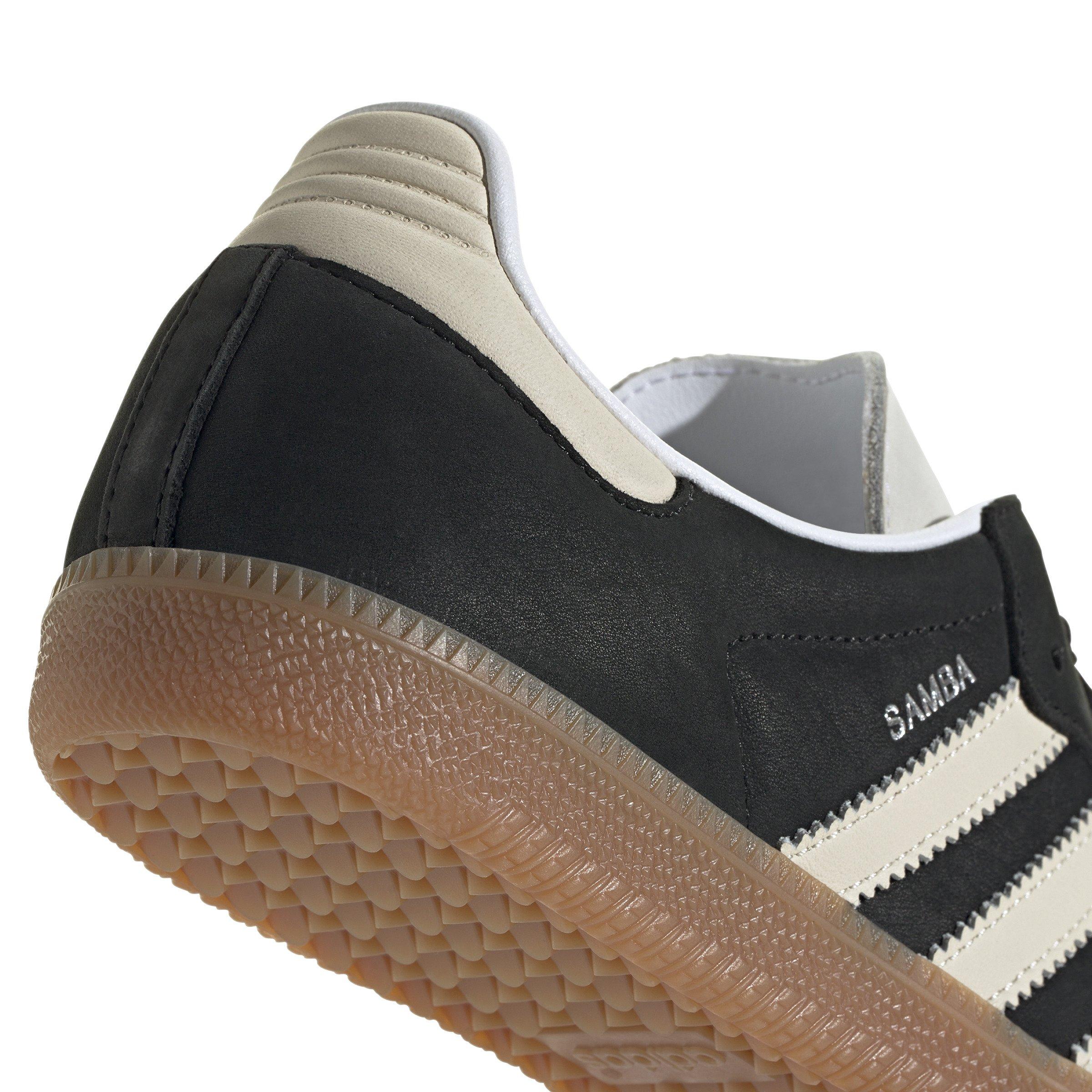 adidas Originals Samba OG "Core Black/Wonder White/Silver Metallic" Women's Shoe - BLACK/WHITE/SILVER Thumbnail View 8