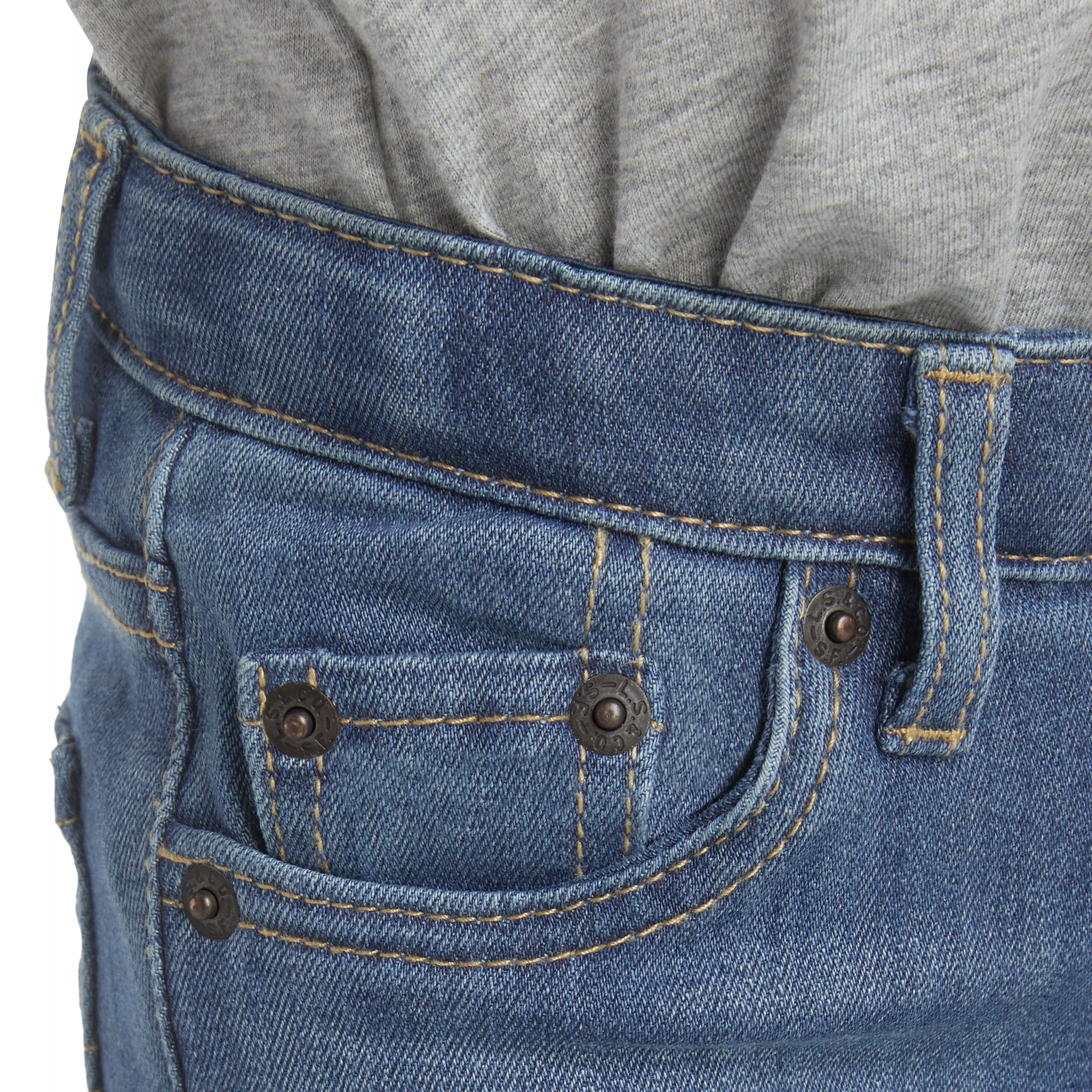 Levi's 511 Eco-Soft Performance Slim Fit Med Wash Toddler Boys' Well Worn Blue Denim Jeans - WELL WORN BLUE