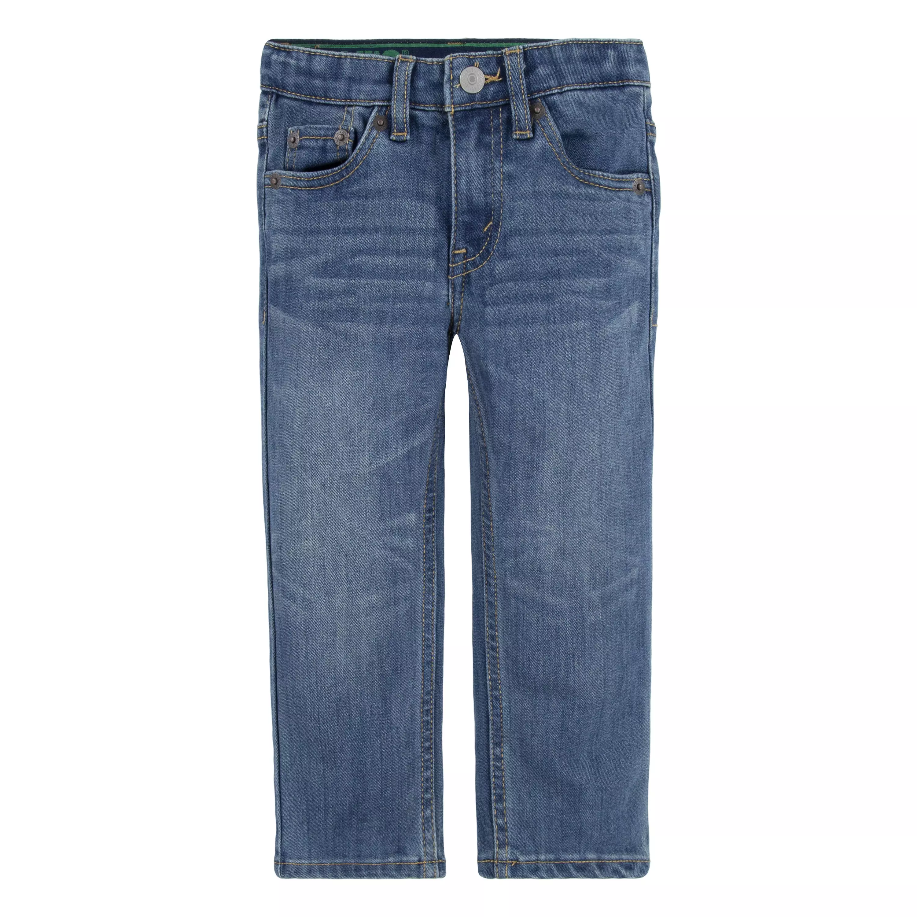 Levi's 511 Eco-Soft Performance Slim Fit Med Wash Toddler Boys' Well Worn Blue Denim Jeans - WELL WORN BLUE