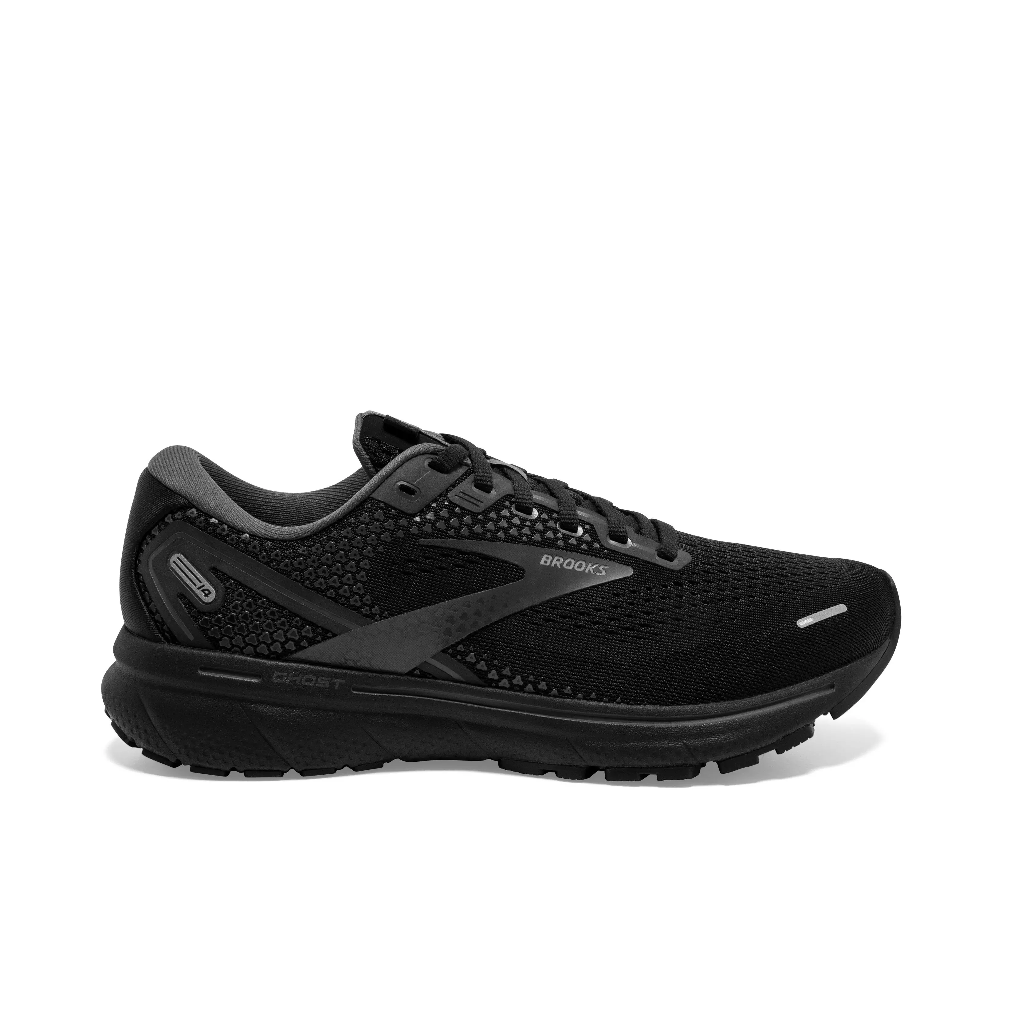 brooks ghost black womens