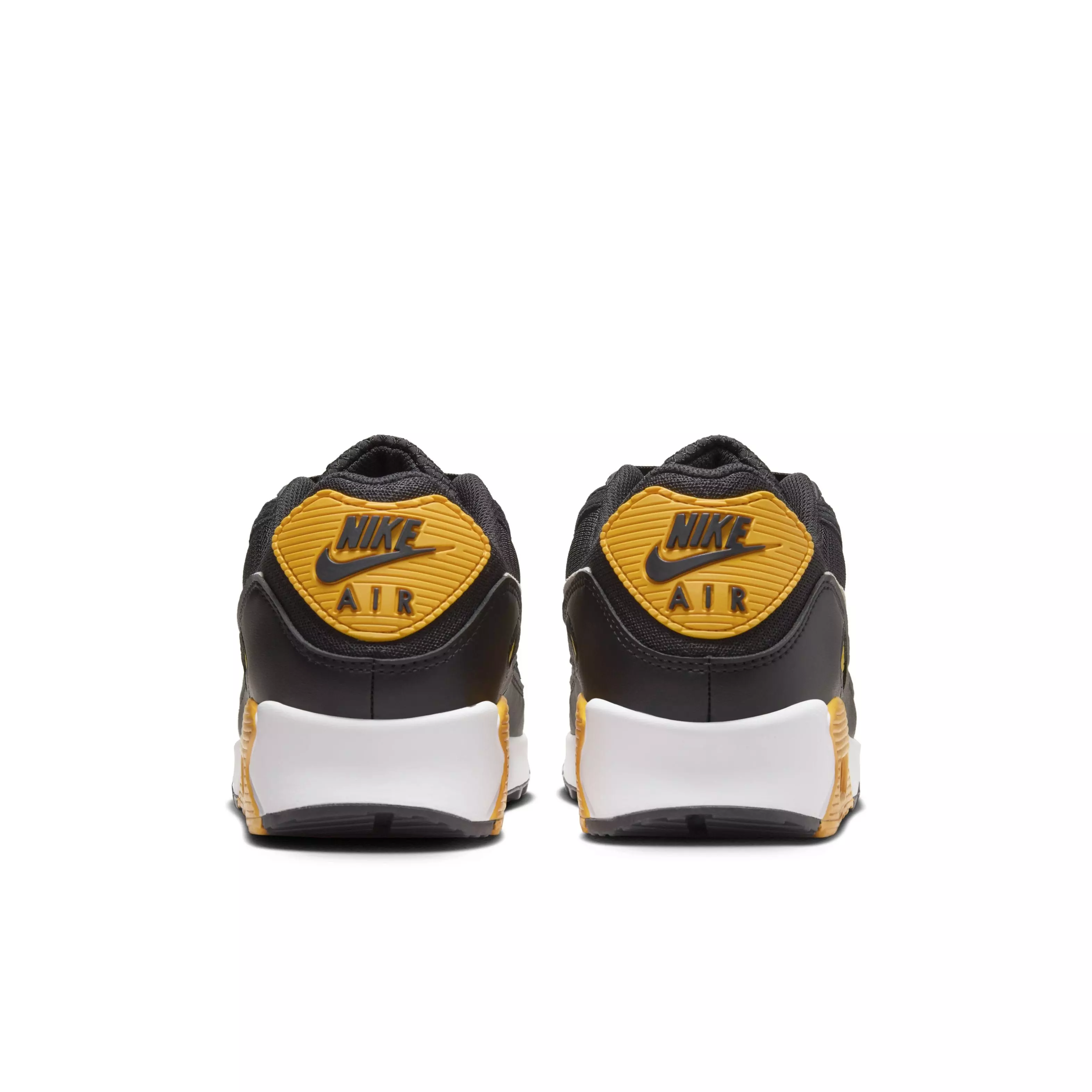 Nike Air Max 90 "Black/University Gold/White" Men's Shoe - BLACK/GOLD/WHITE