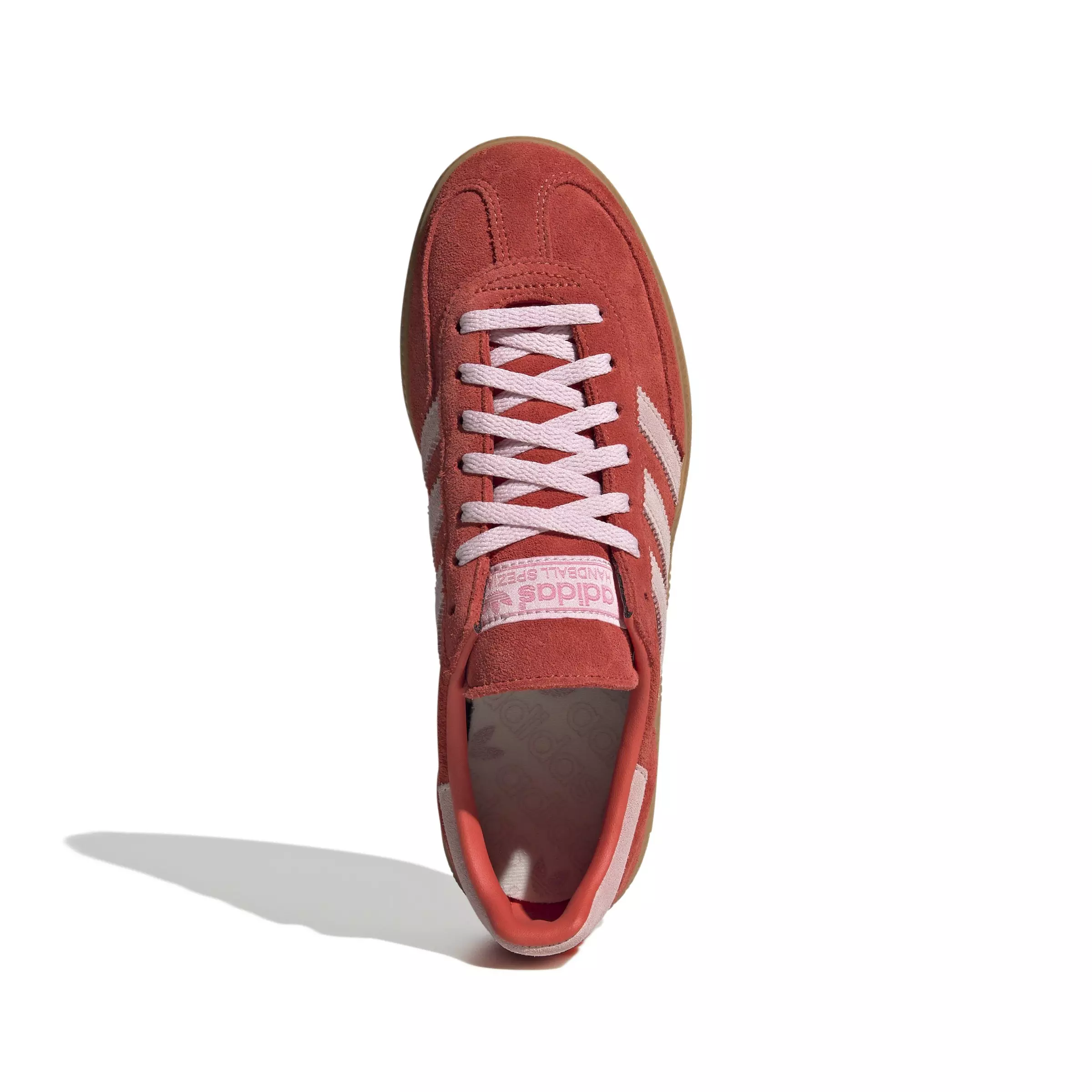 adidas Originals Handball Spezial "Bright Red/Clear Pink/Gum 1" Women's Shoe - RED/PINK/GUM