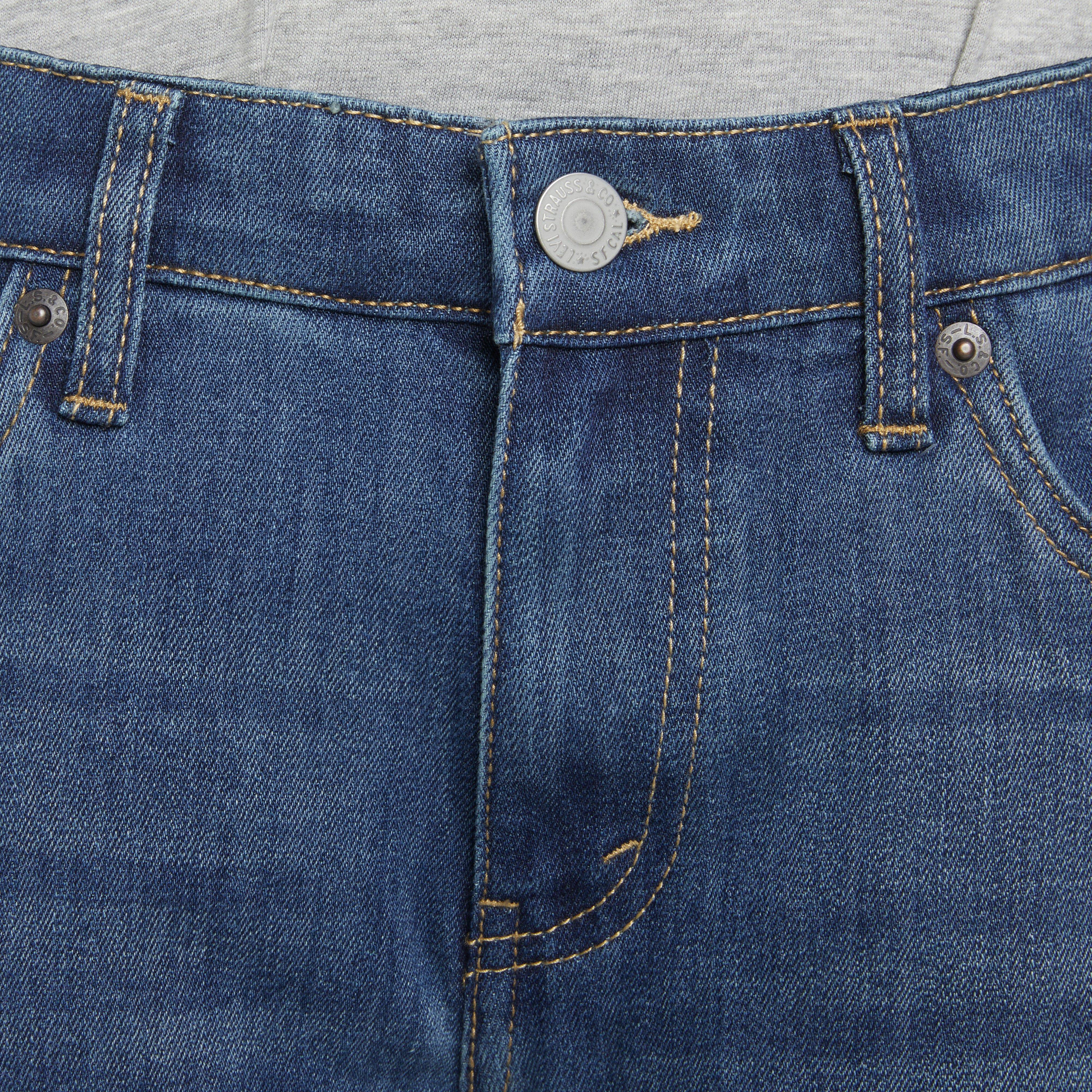 Levi's Big Boys' 511 Eco-Soft Performance Slim Fit Med Wash Well Worn Blue Denim Jeans - WELL WORN BLUE Thumbnail View 4