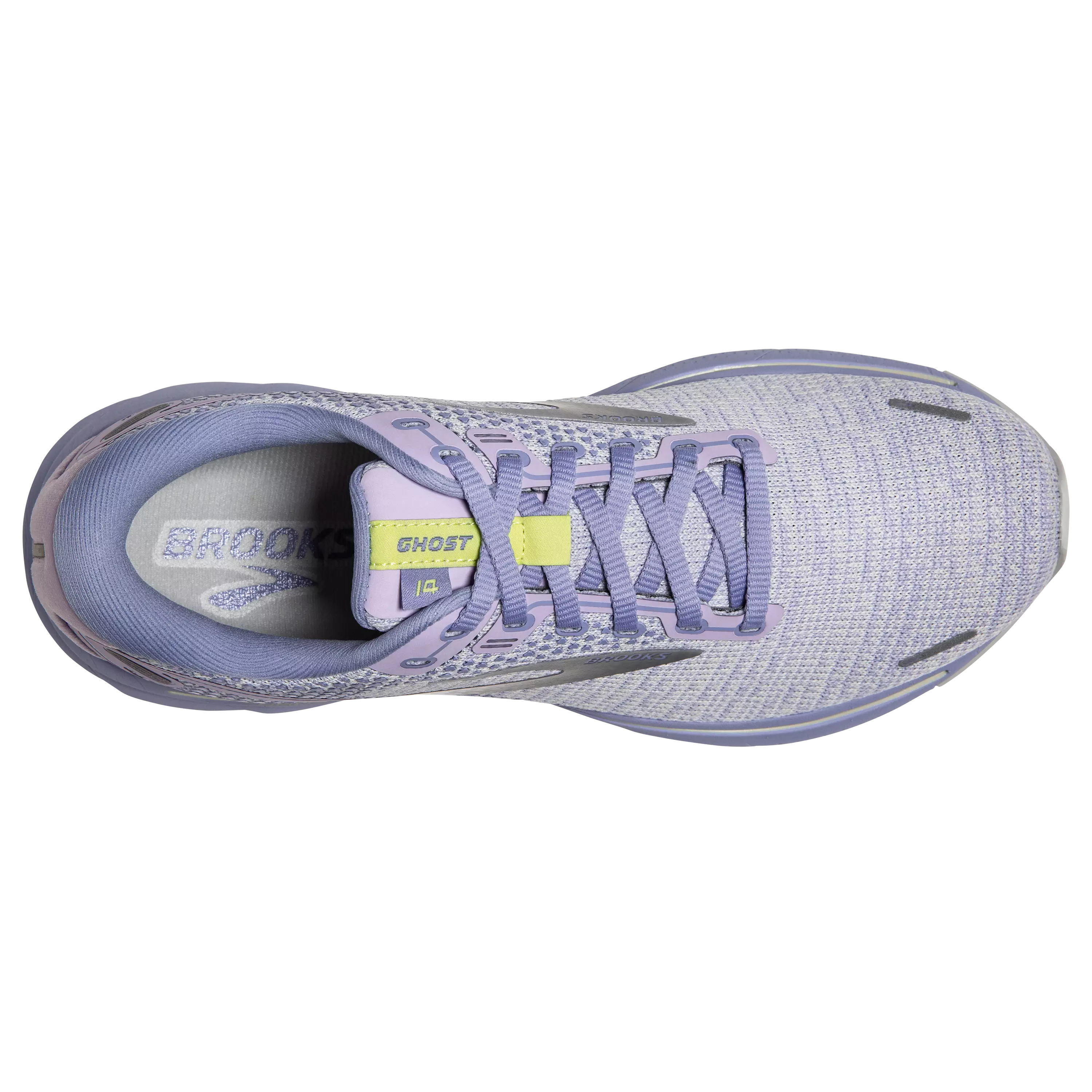 Brooks Ghost 14 "Lilac/Purple/Lime" Women's Running Shoe - LILAC/PURPLE/LIME