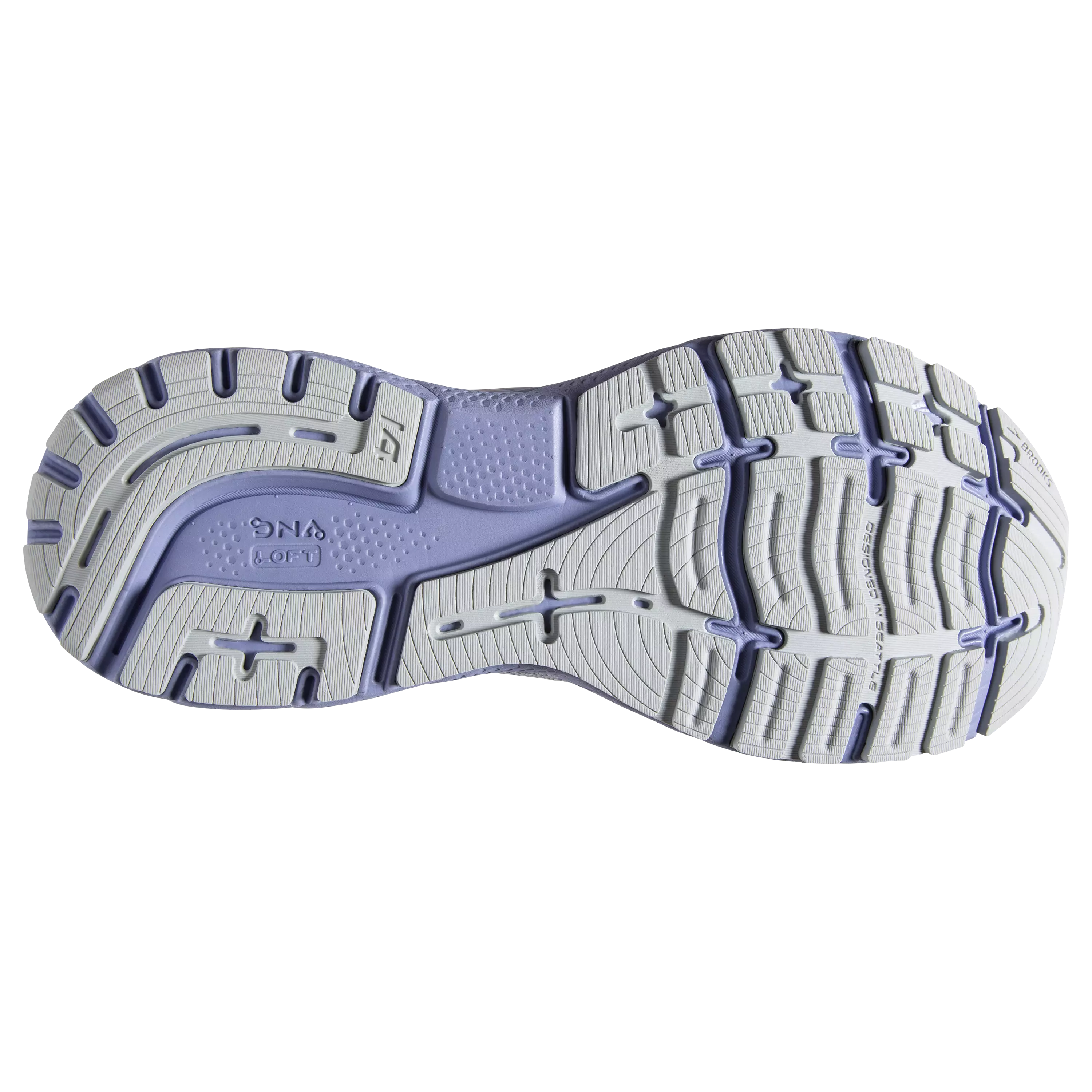 Brooks Ghost 14 "Lilac/Purple/Lime" Women's Running Shoe - LILAC/PURPLE/LIME