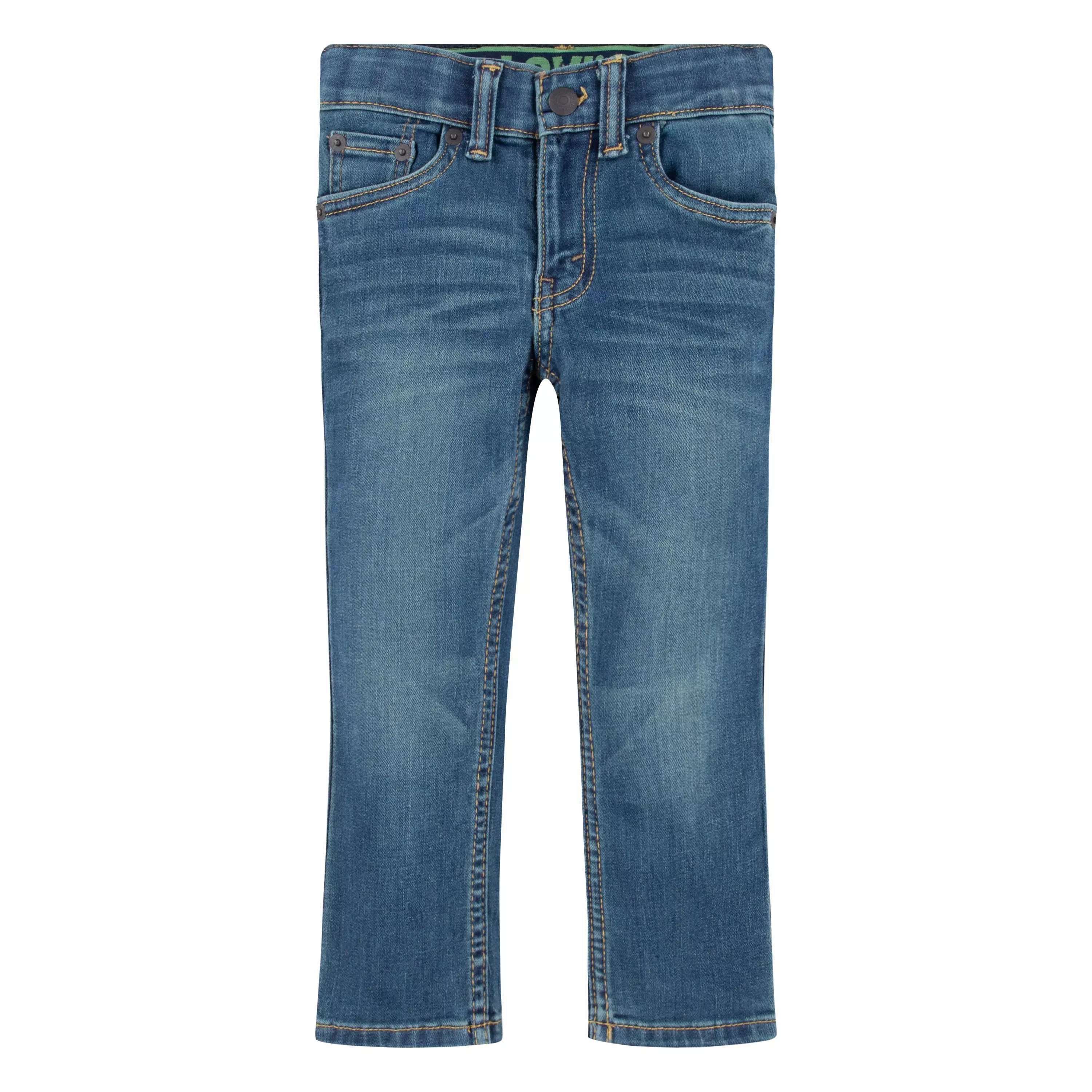 Levi's Toddler Boys' 511 Eco-Soft Performance Slim Fit Med Wash Evans Blue Denim Jeans - EVANS BLUE