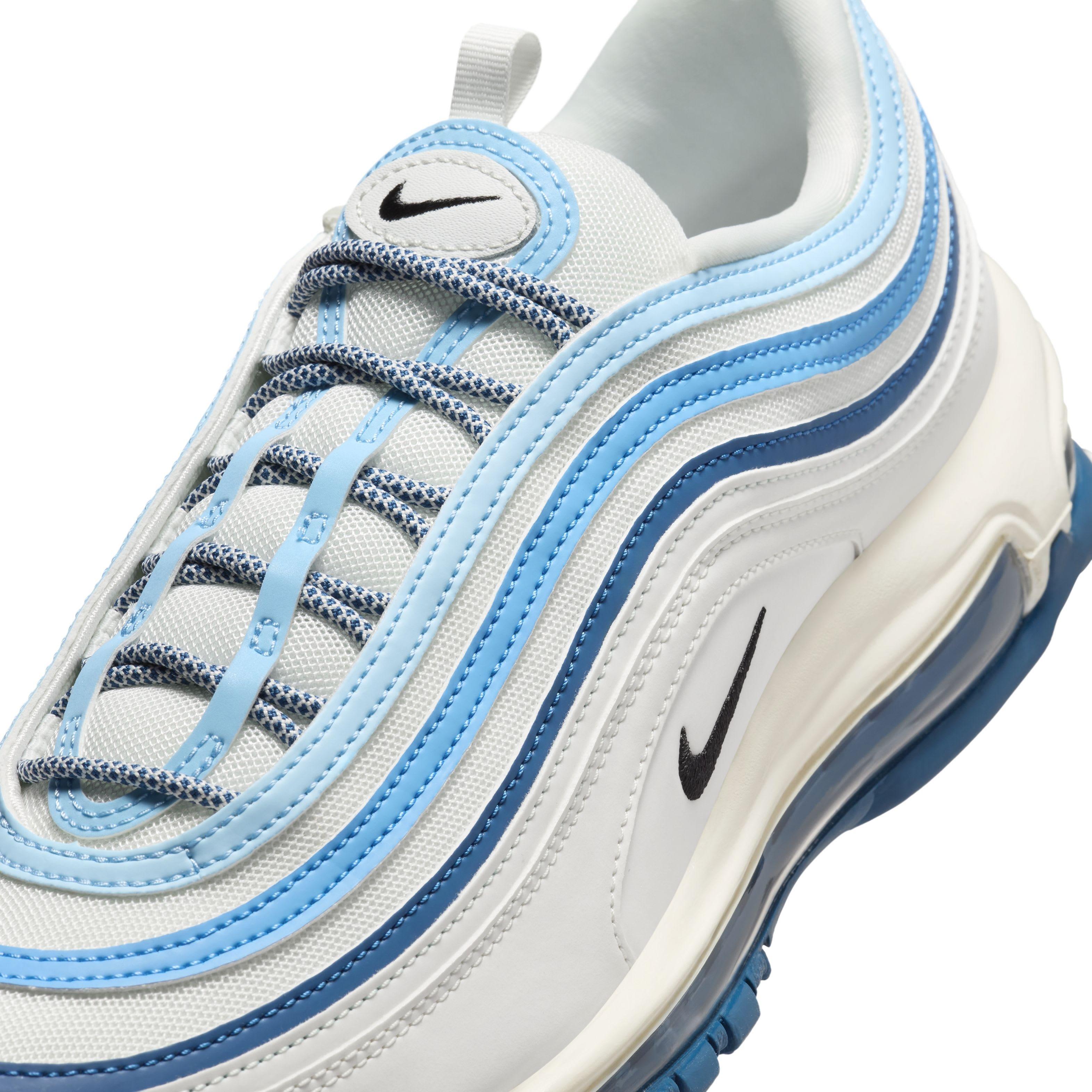 Nike Shoe Air Max 97 White And Baby Blue Nike Air Max 97 Size UK