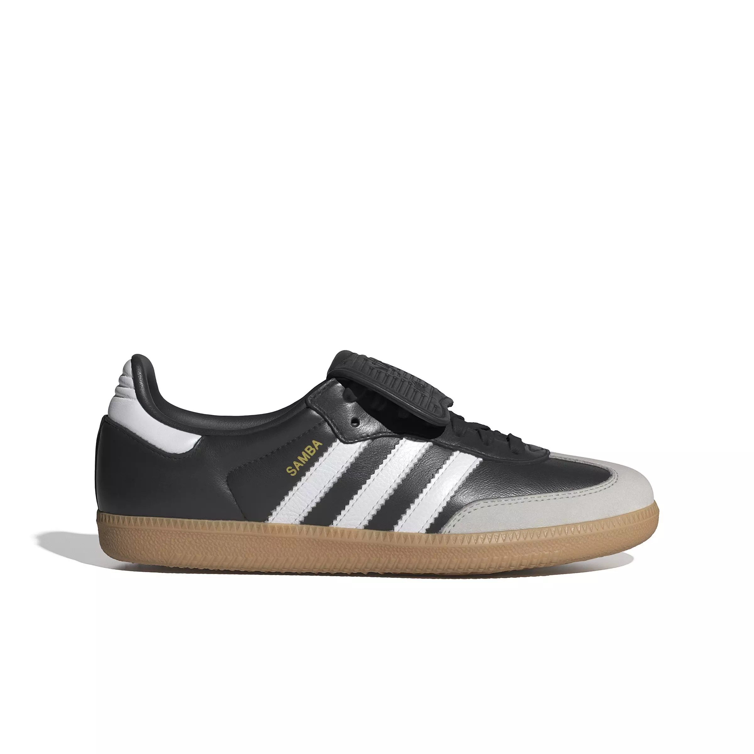 adidas Originals Samba LT "Core Black/Ftwr White/Gold Metallic" Women's Shoe - BLACK/WHITE/GOLD