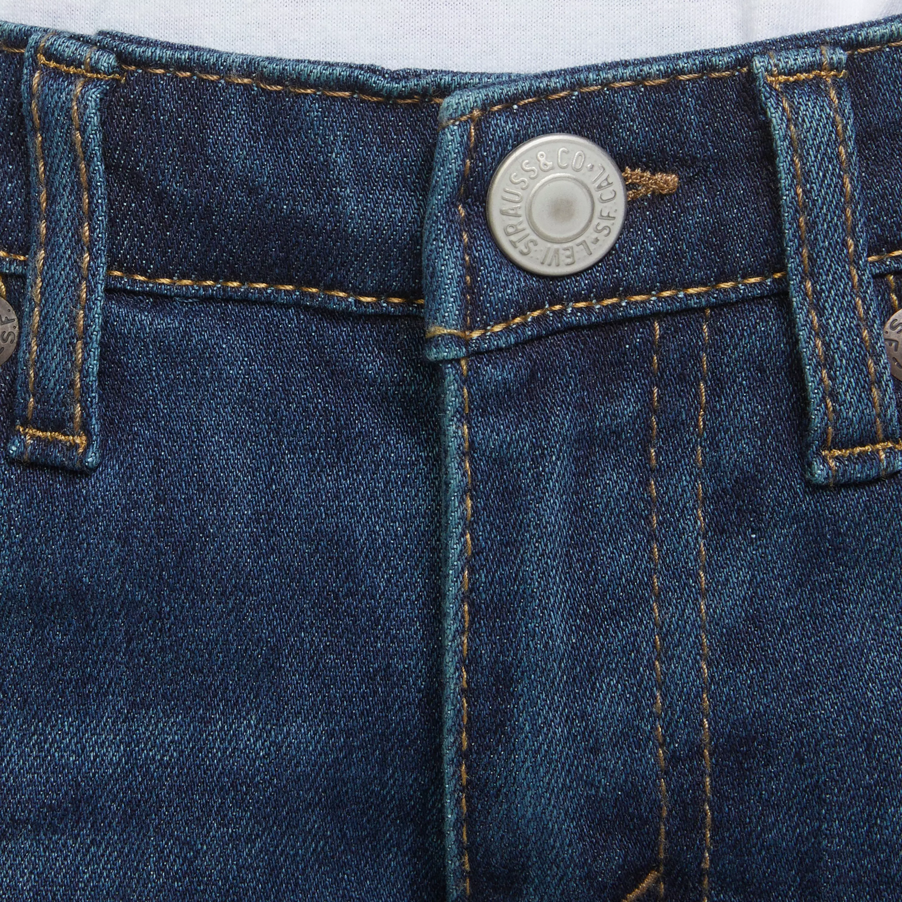 Levi's 511 Eco-Soft Performance Slim Fit Med Wash Little Boys' Evans Blue Denim Jeans - EVANS BLUE