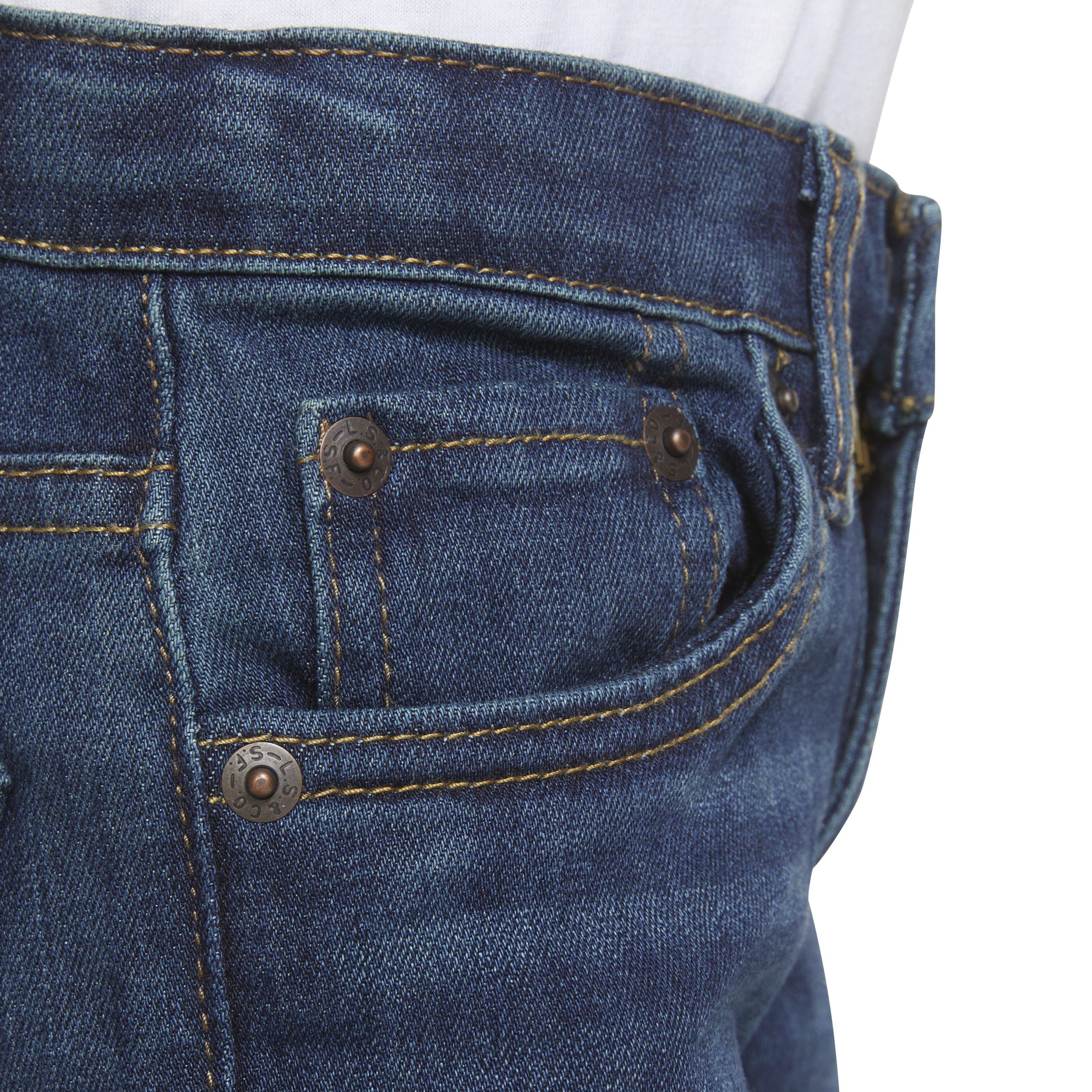 Levi's 511 Eco-Soft Performance Slim Fit Med Wash Little Boys' Evans Blue Denim Jeans - EVANS BLUE