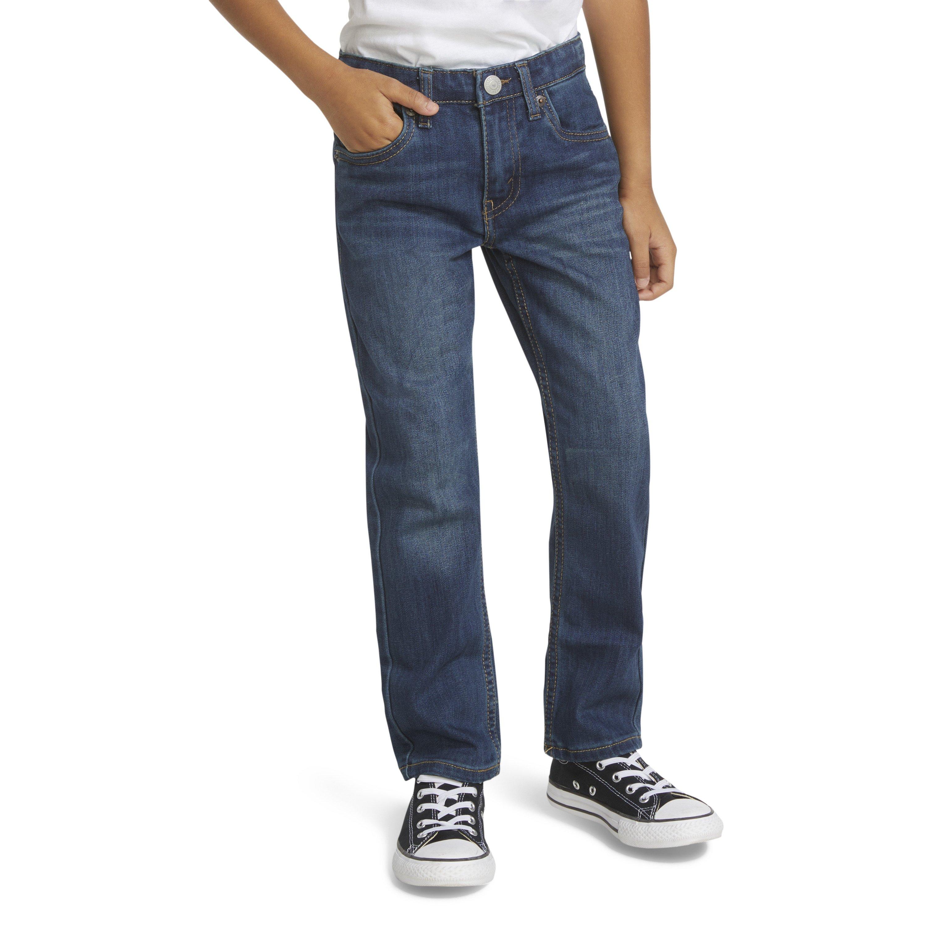 Levi's 511 Eco-Soft Performance Slim Fit Med Wash Little Boys' Evans Blue Denim Jeans - EVANS BLUE