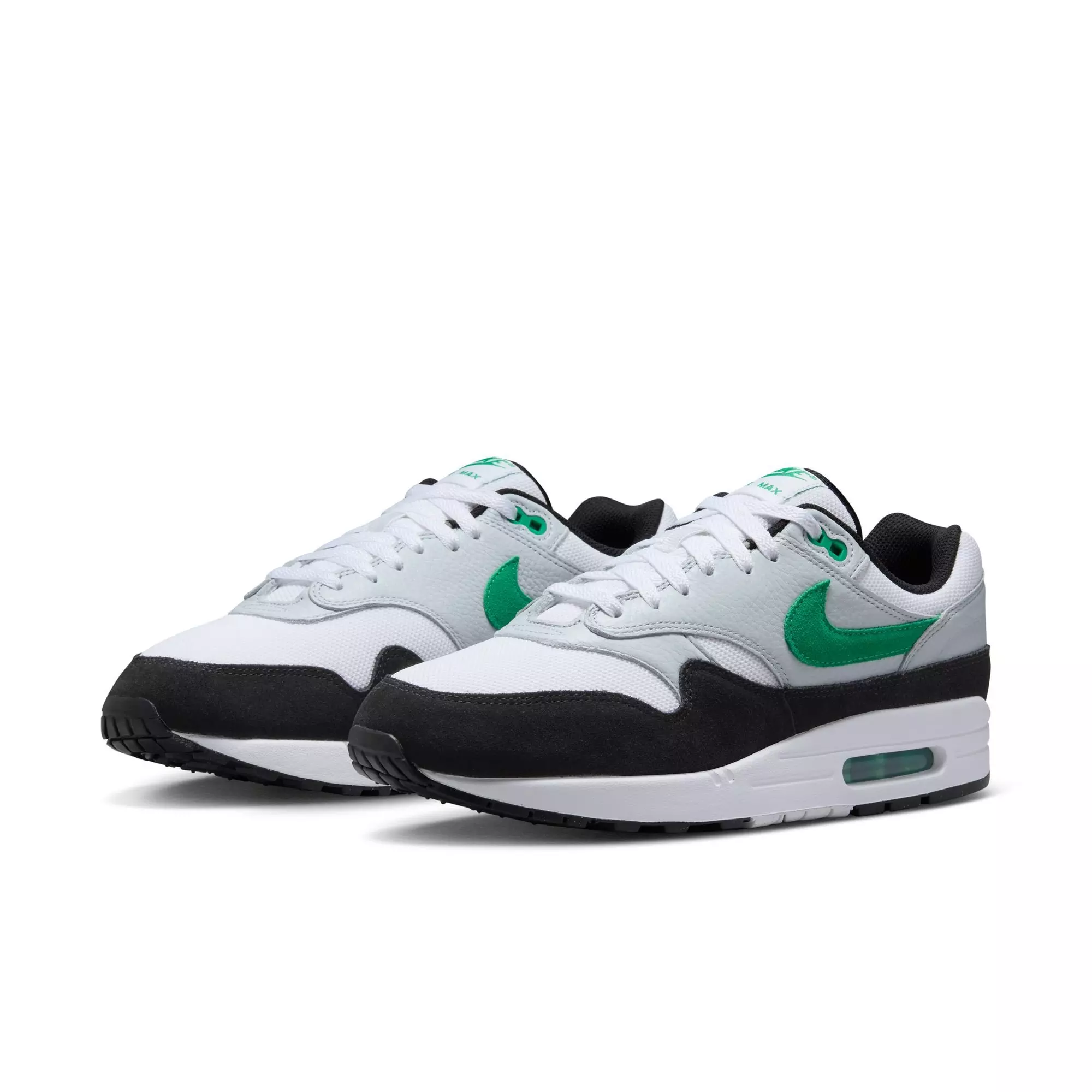 Nike Air Max 1 "White/Pure Platinum/Black/Stadium Green" Men's Shoe