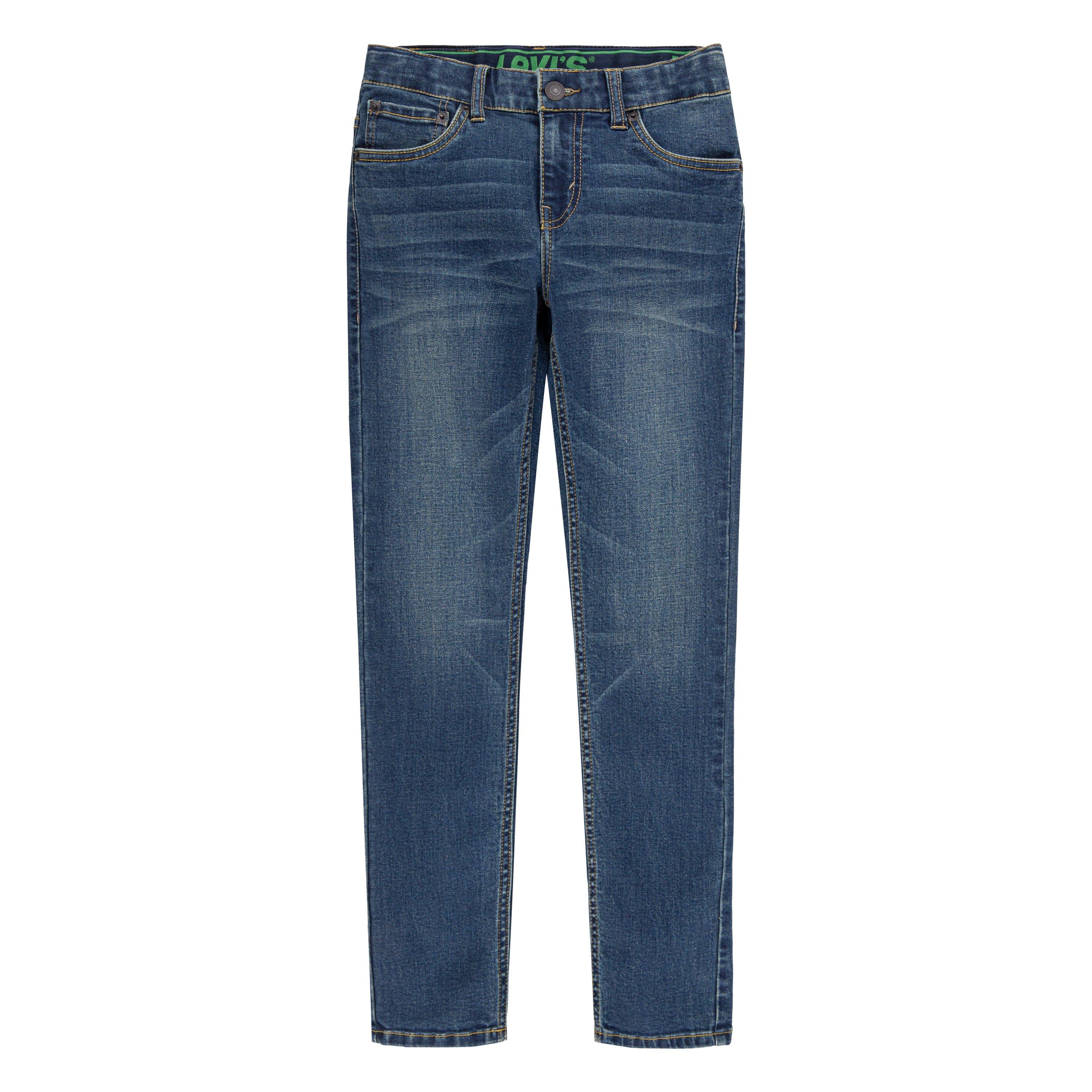 Levi's Big Boys' 511 Eco-Soft Performance Slim Fit Med Wash Evans Blue Denim Jeans - EVANS BLUE Thumbnail View 9
