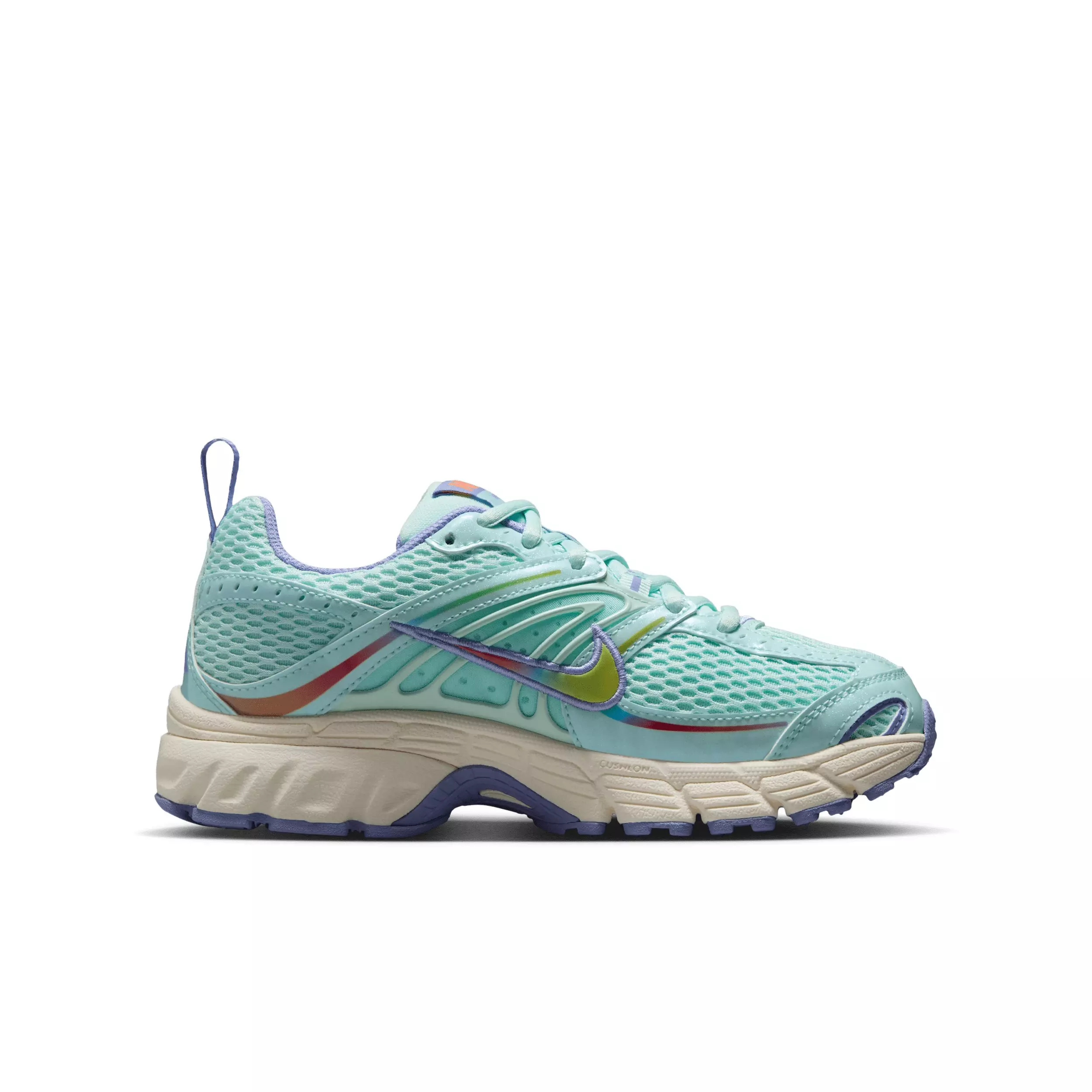 Nike Air Max Moto 2K "Teal Tint/Light Thistle/Sail/Multi-Color" Grade School Girls' Shoe - TEAL/LT THUSTLE/SAIL/MULTI COLOR